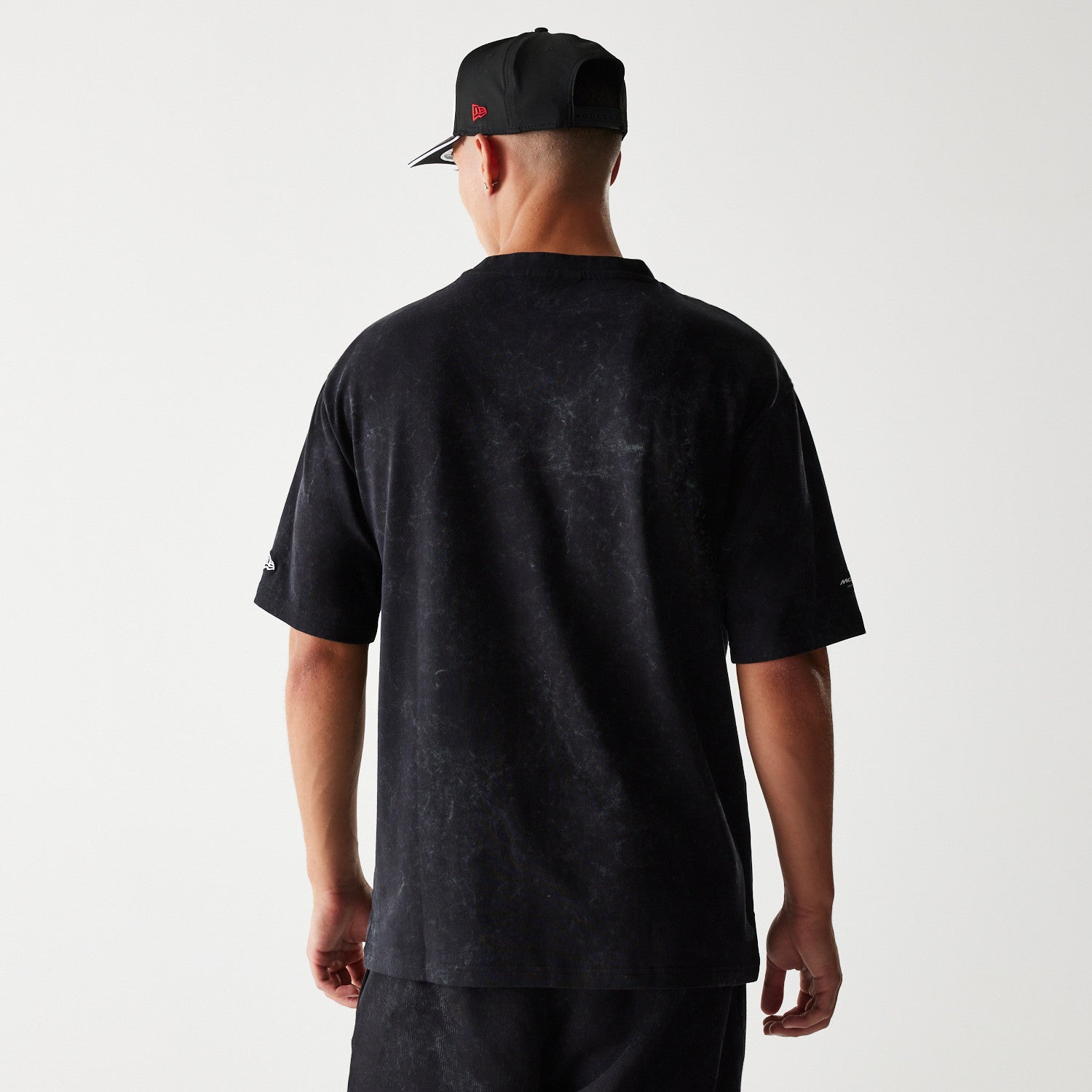 McLaren Racing F1 Washed Graphic Oversized Tee Adults - Black