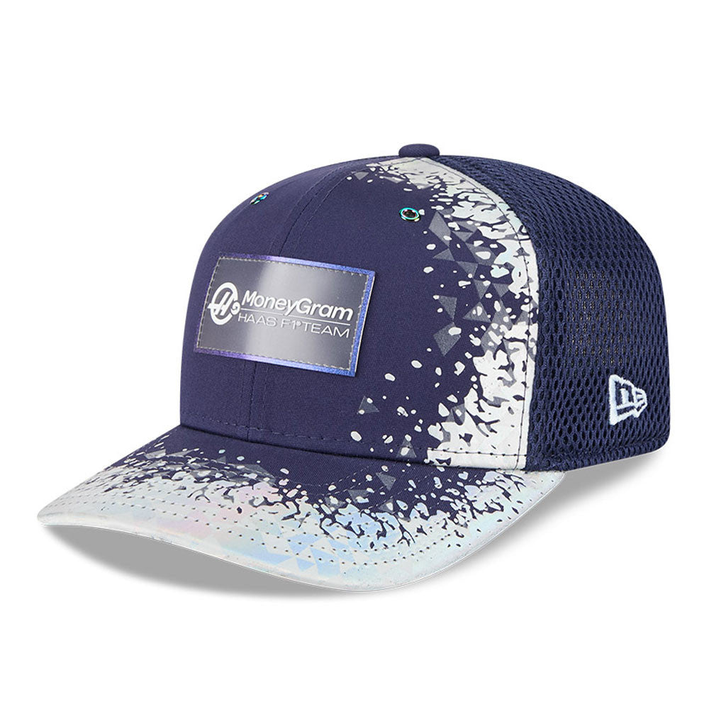 Haas F1 Vegas 9Seventy Cap Stretch Snap Adults - Light Navy