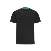 Mercedes AMG Petronas Mens Stealth Large Logo Tee