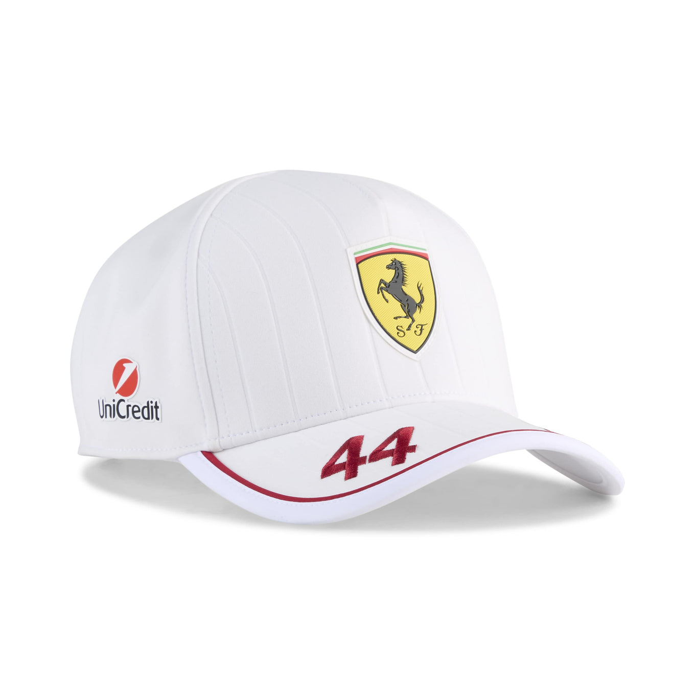 Scuderia Ferrari F1 Team 2025 Lewis Hamilton Baseball Cap Adults - White