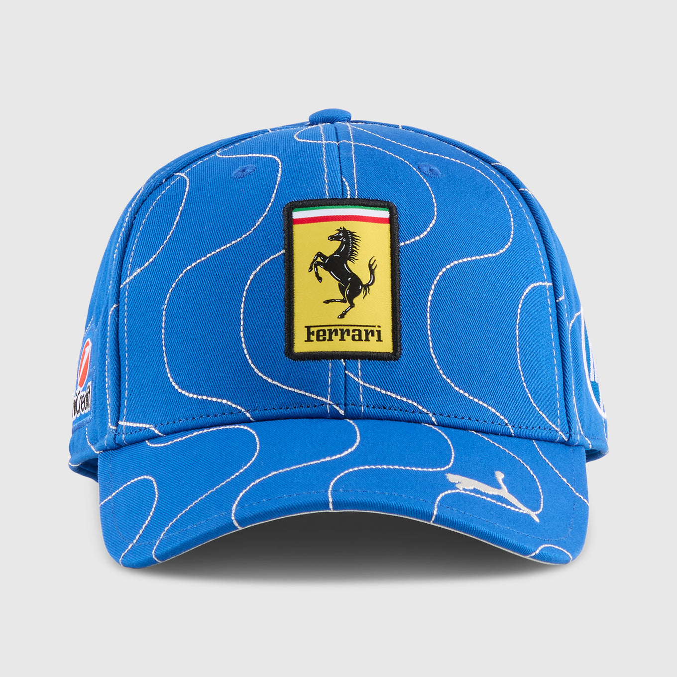 Scuderia Ferrari F1 Team 2025 Special Edition Monza Baseball Cap Unisex - Blue