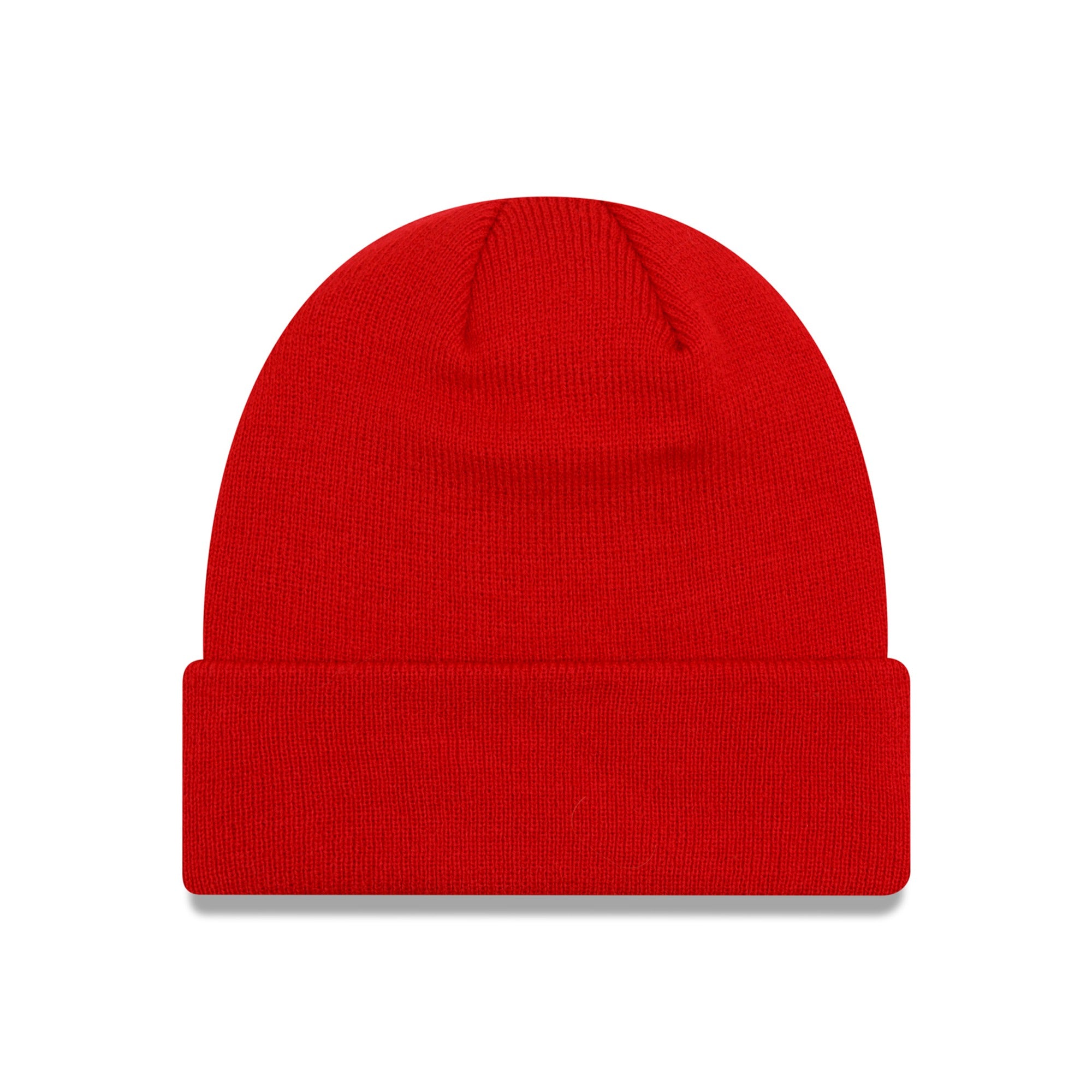Manchester United Essential Cuff Beanie Adults - Scarlet