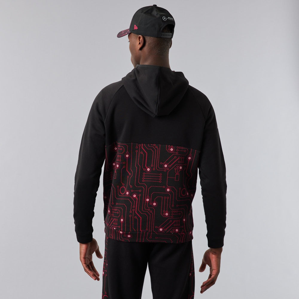 Mercedes E-Sports Motherboard Hoody - Black