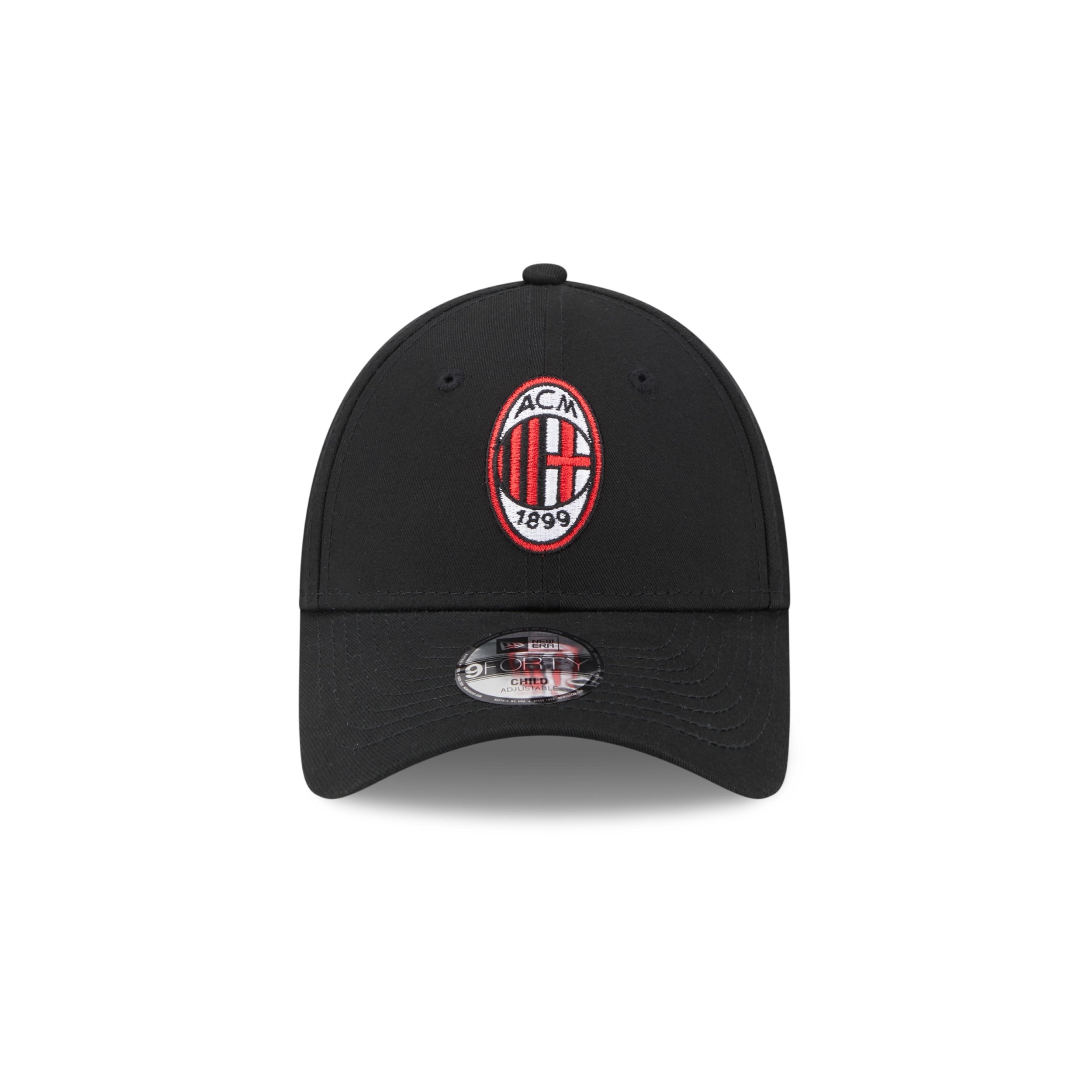AC Milan Core 9Forty Cap Infant - Black