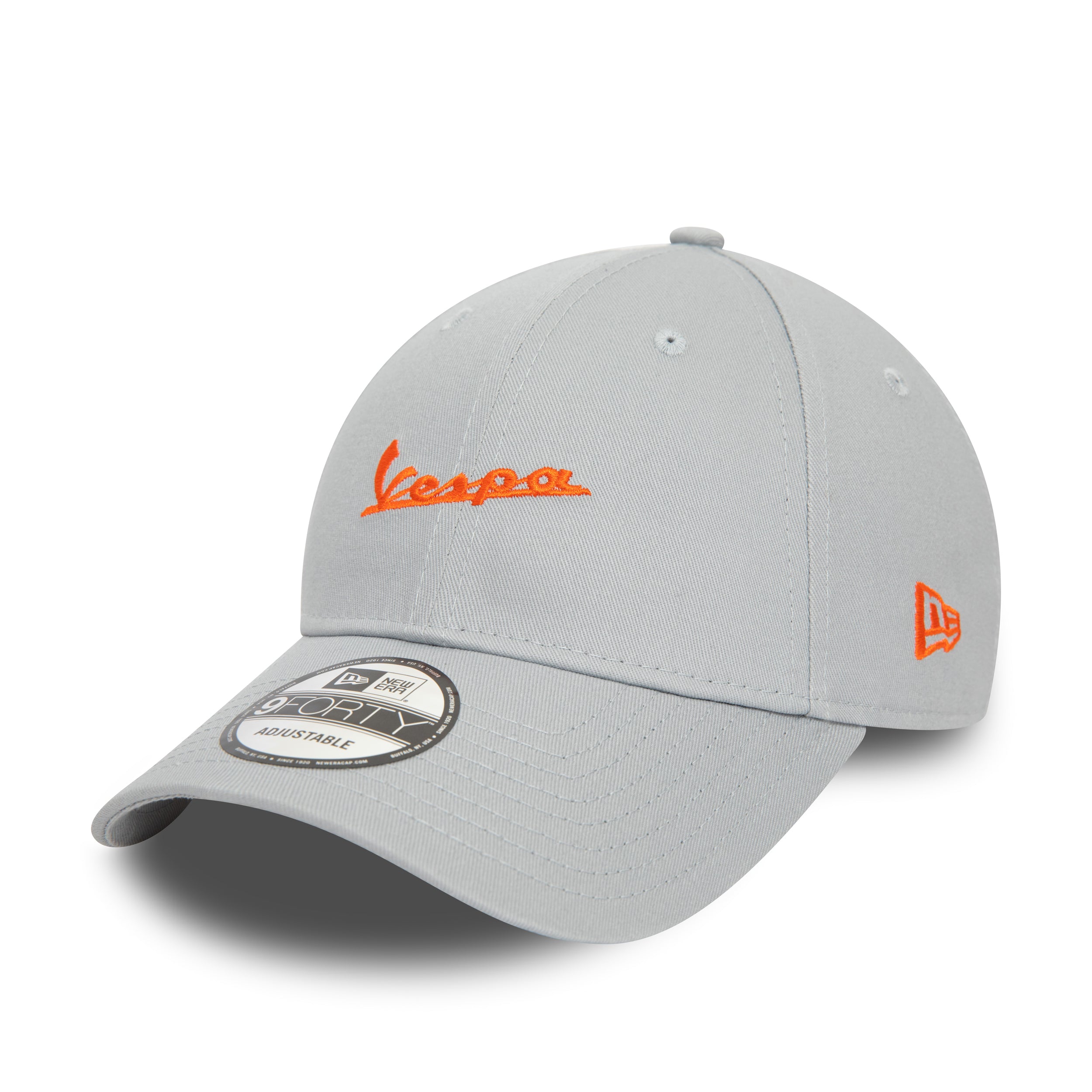 Vespa Seasonal Colour 9Forty Cap Adults - Dust Grey/Orange