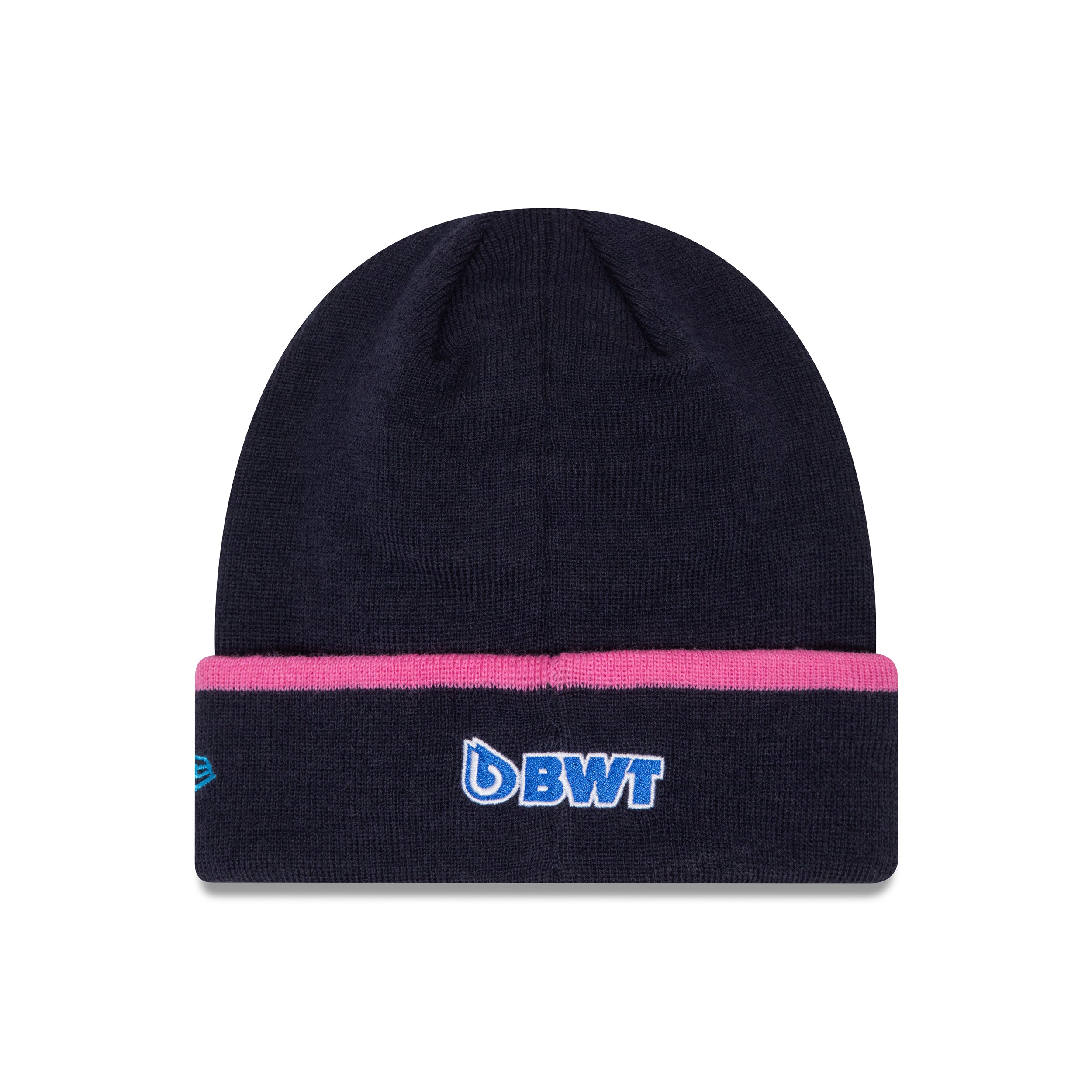 Alpine F1 Essential Polyana Cuff Beanie Adults - Night Sky/Pop Pink