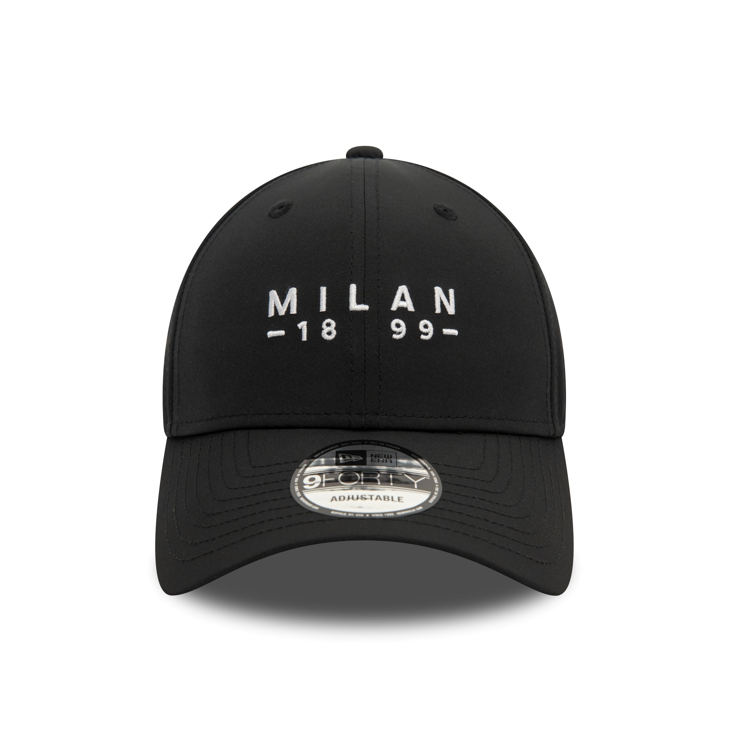 AC Milan Est Wordmark 9Forty Cap Adults - Black