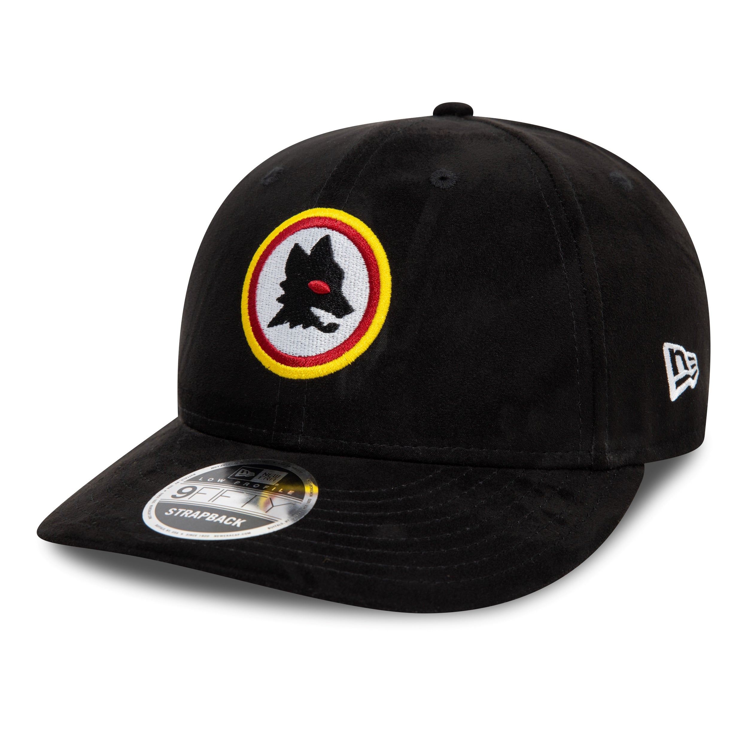 AS Roma Suede 9Fifty Cap LP Adults - Black