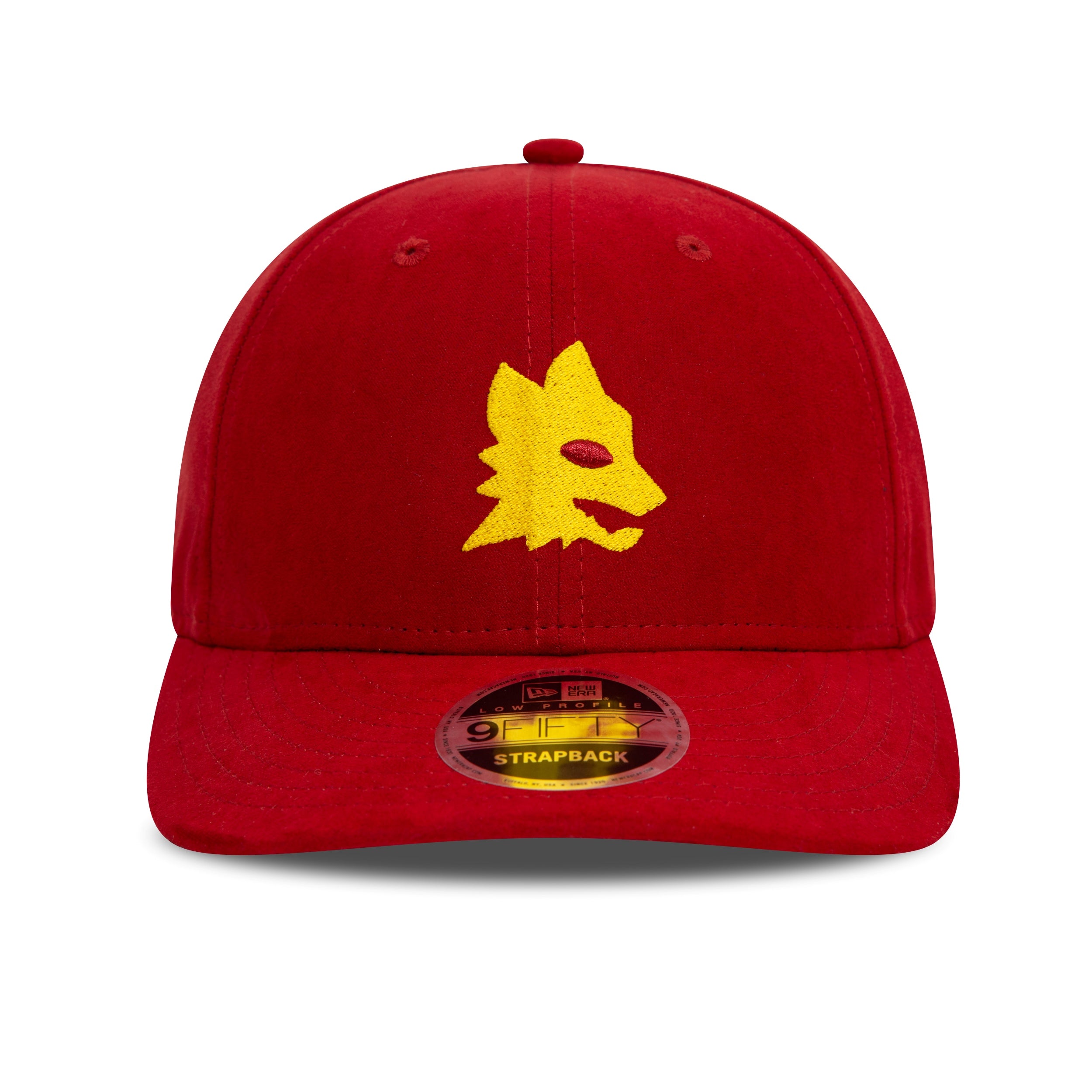 AS Roma Suede 9Fifty Cap LP Adults - Red