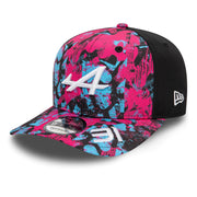 Alpine F1 Estaban Ocon Silverstone 9Fifty Cap Pre Curve Cap Adults - Multicolour/Black