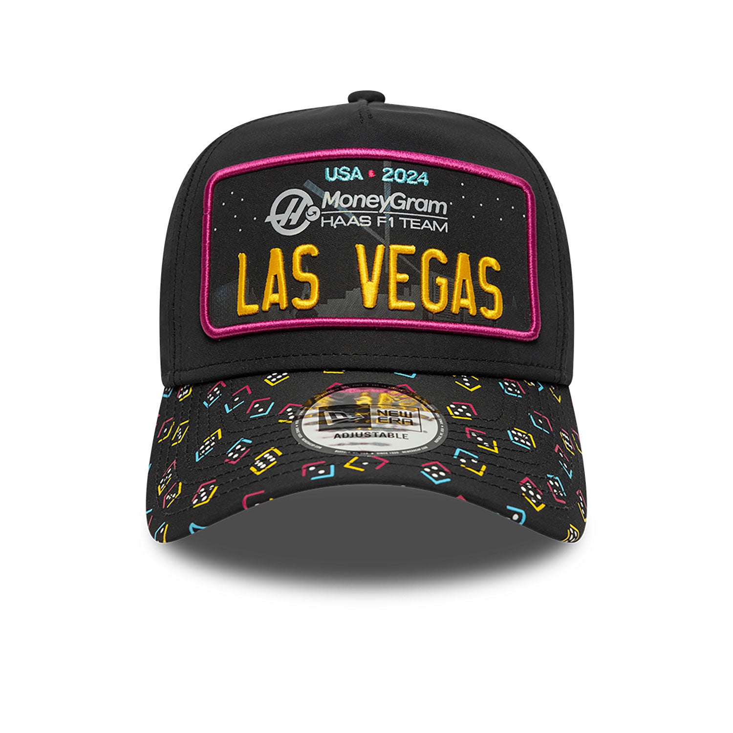 Haas F1 Las Vegas Trucker Cap Adults - Black