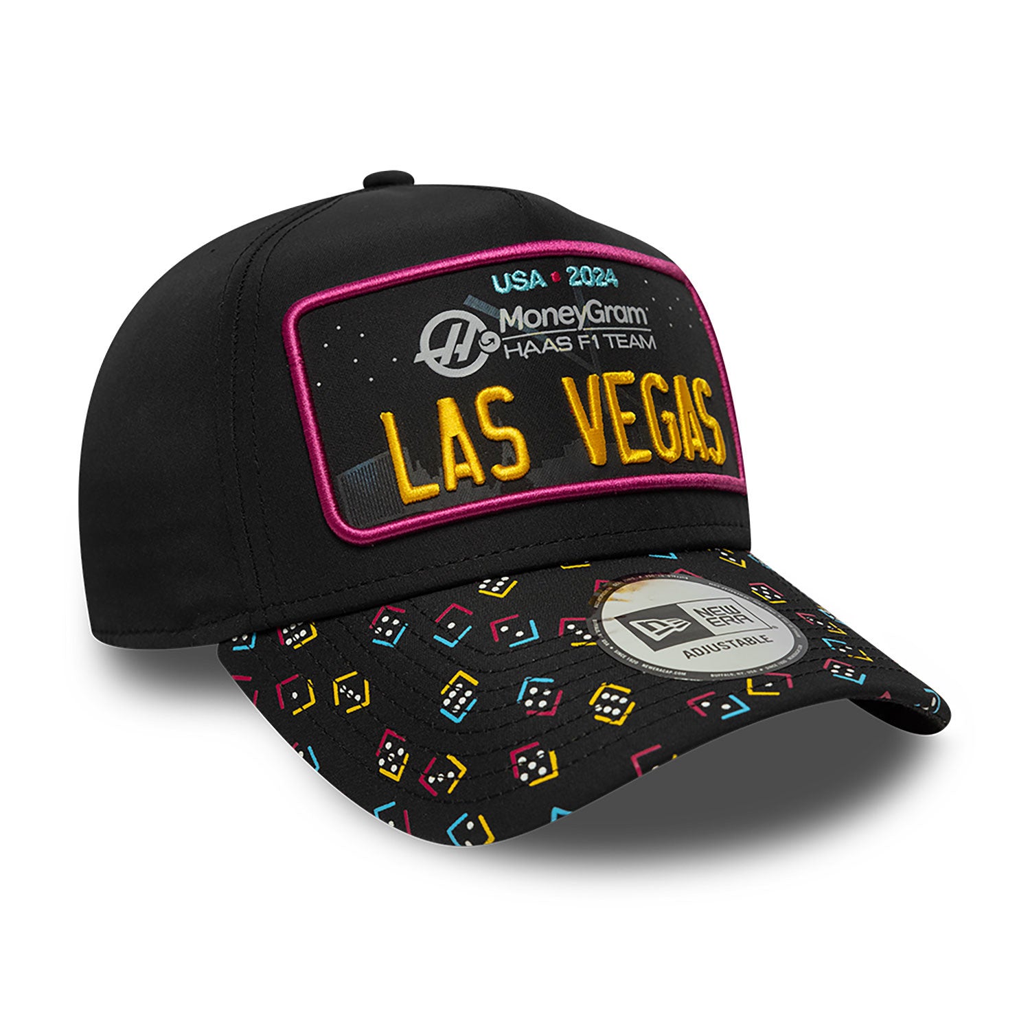 Haas F1 Las Vegas Trucker Cap Adults - Black