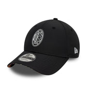AC Milan Grafiti All Over Print Uv 9Forty Cap Adults - Black