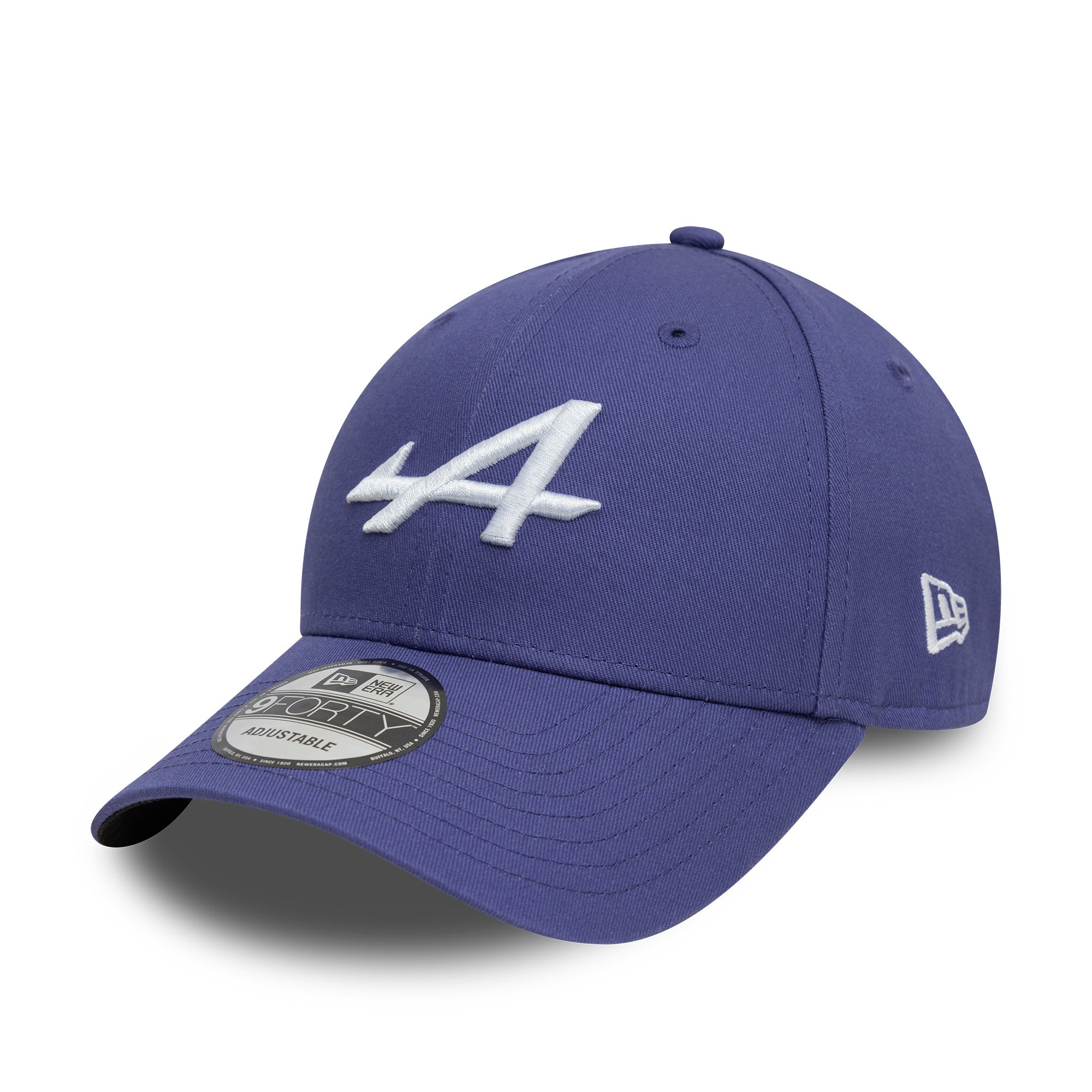 Alpine F1 Seasonal 9Forty Cap Adults - Indigo Purple/White