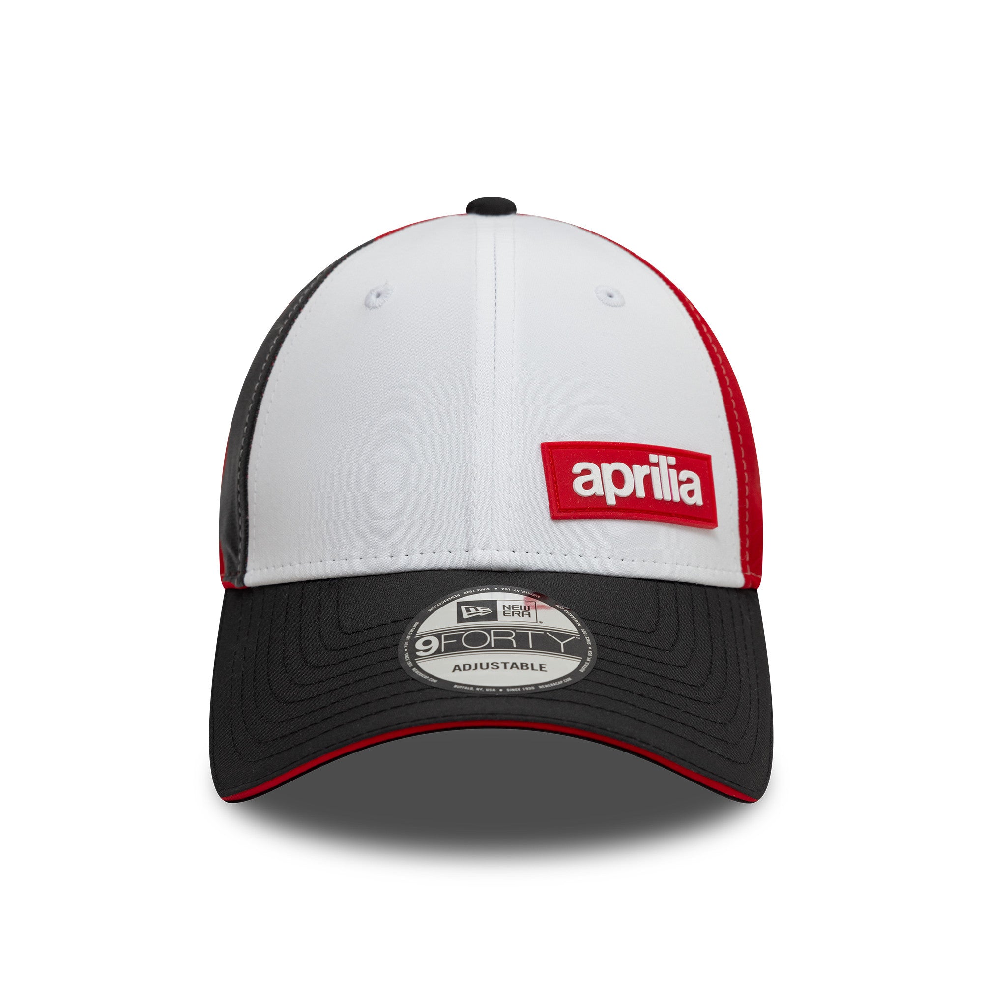 Aprilia Flawless Patch 9Forty Cap Adults - White/Front Door Red