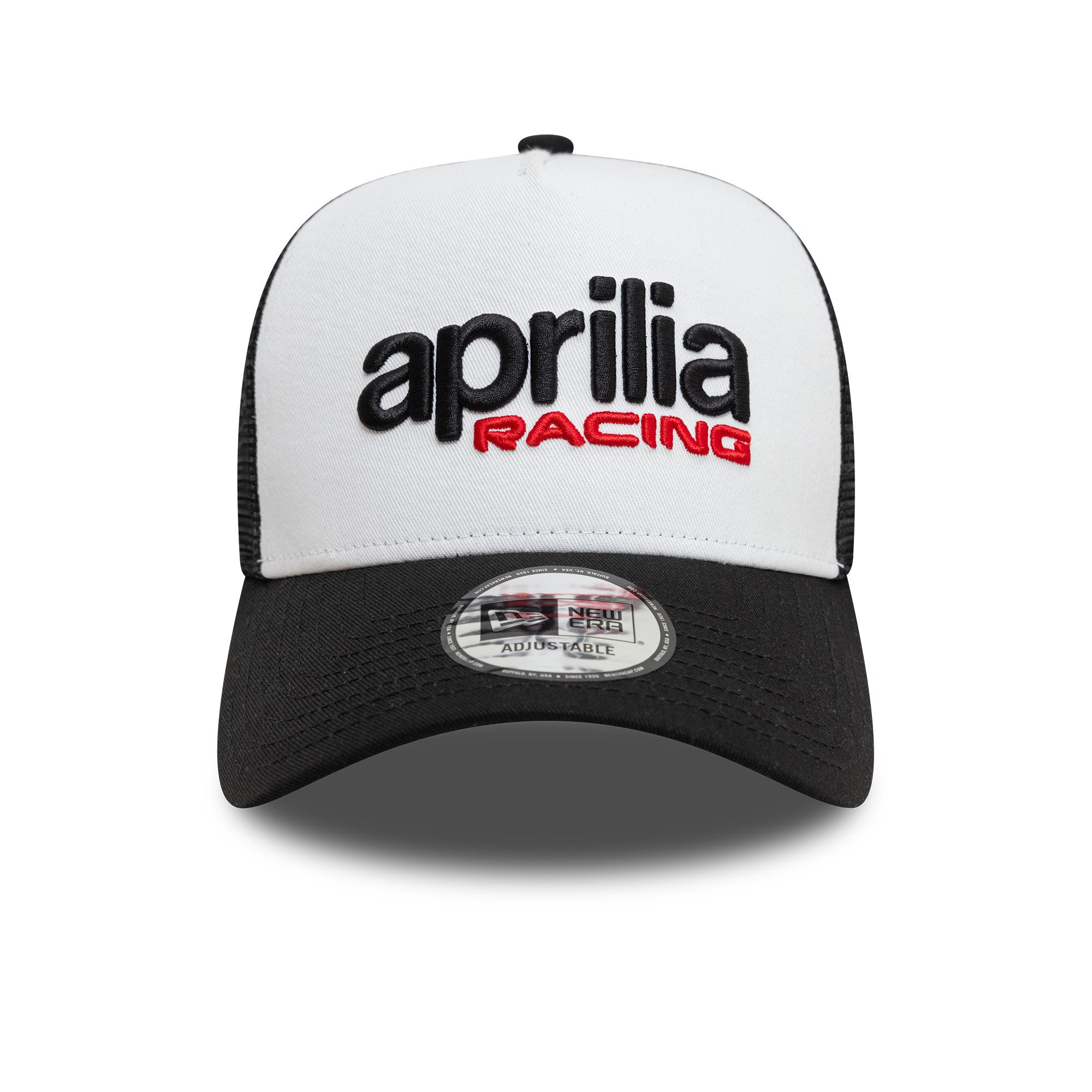 Aprilia Essential Trucker Cap Adults - White/Black