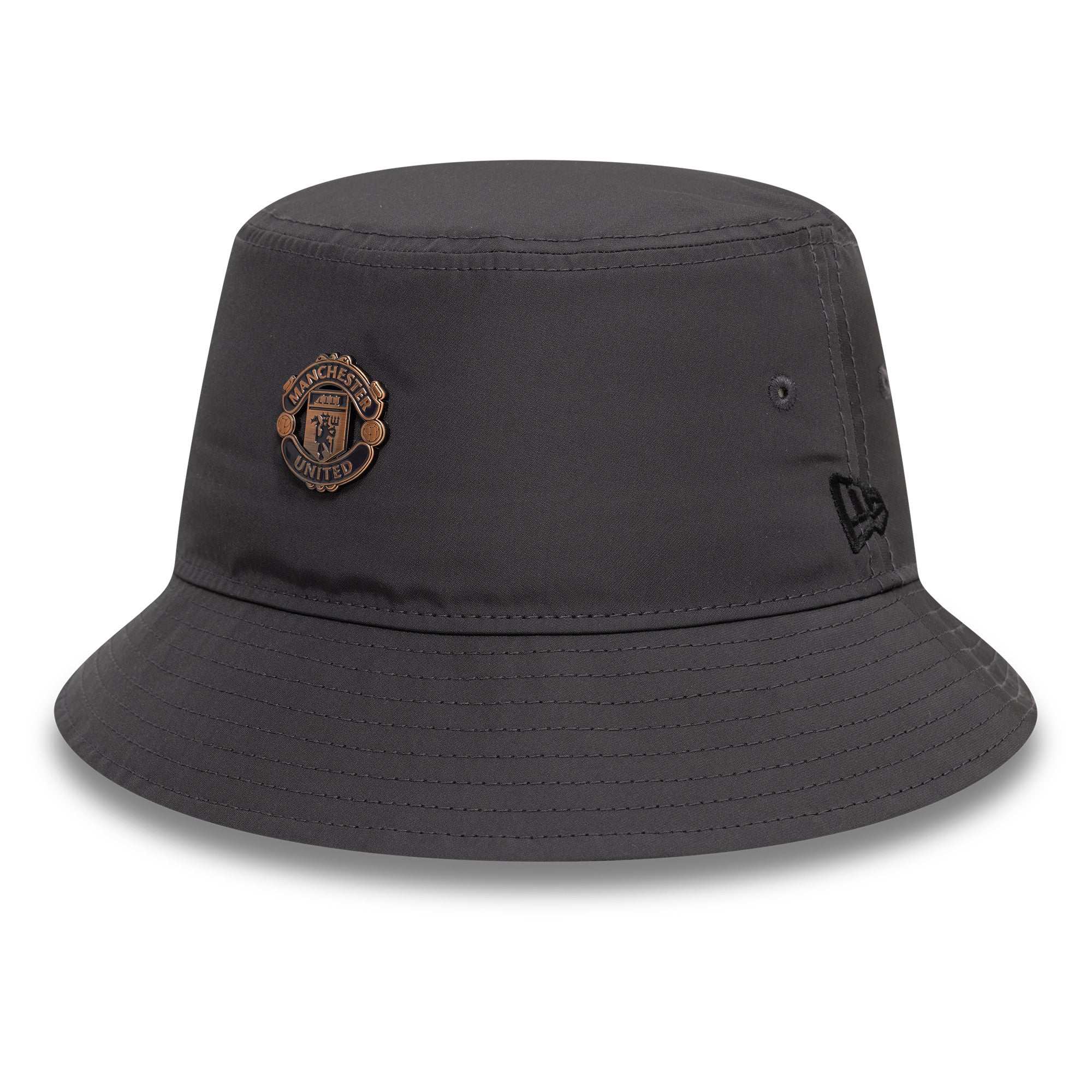 Manchester United Bronze Bucket Hat Adults - Dark Grey
