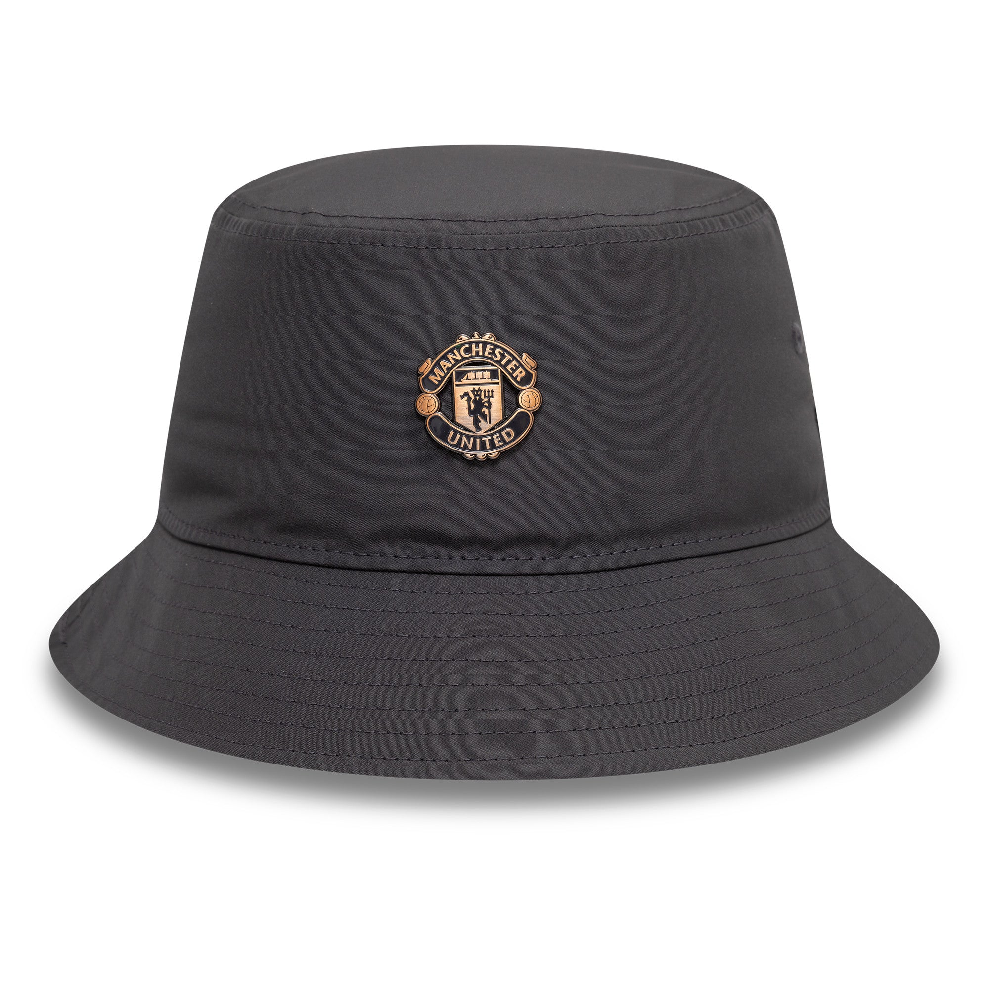 Manchester United Bronze Bucket Hat Adults - Dark Grey
