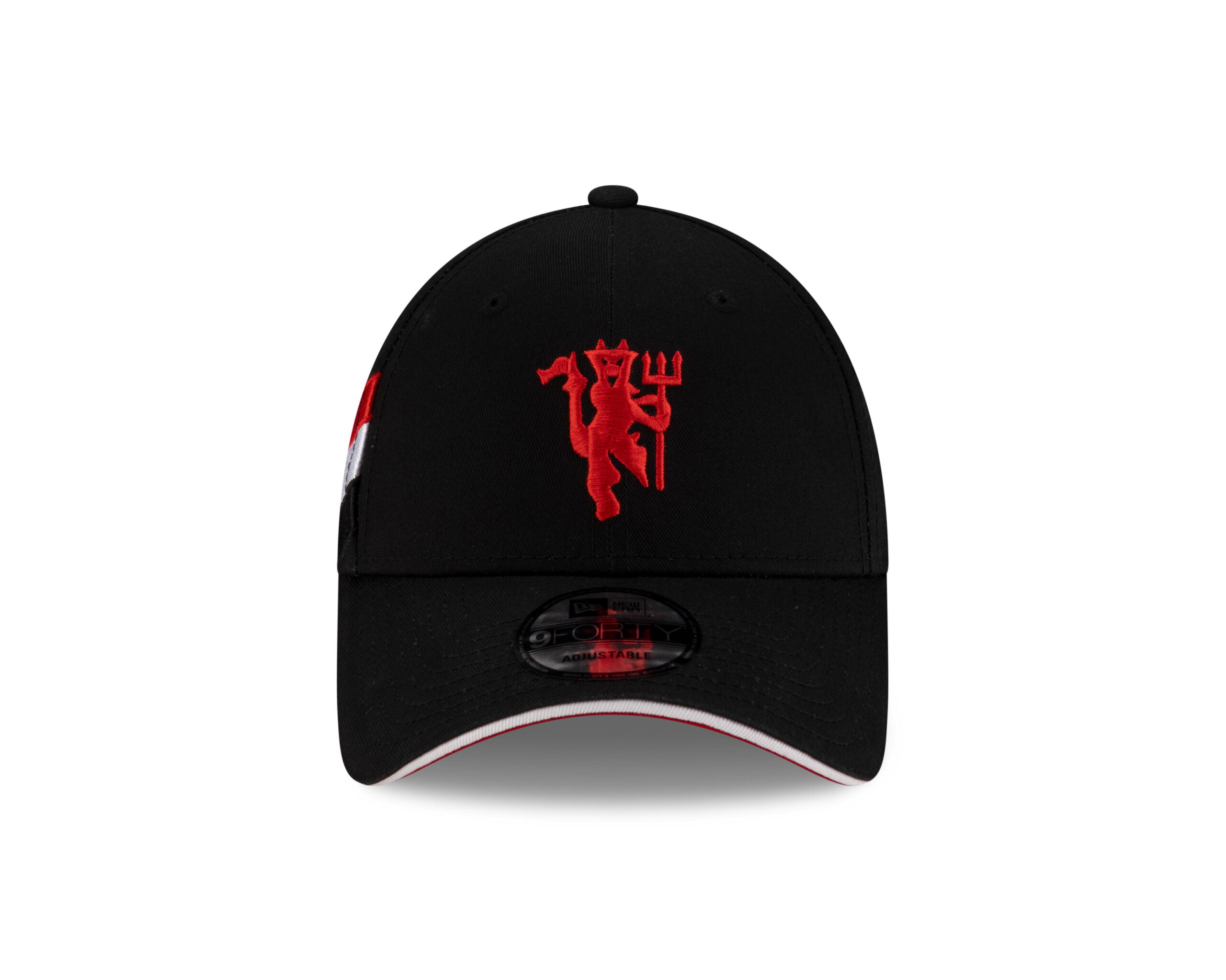 Manchester United Flag 9Forty Cap Adults - Black/Scarlet