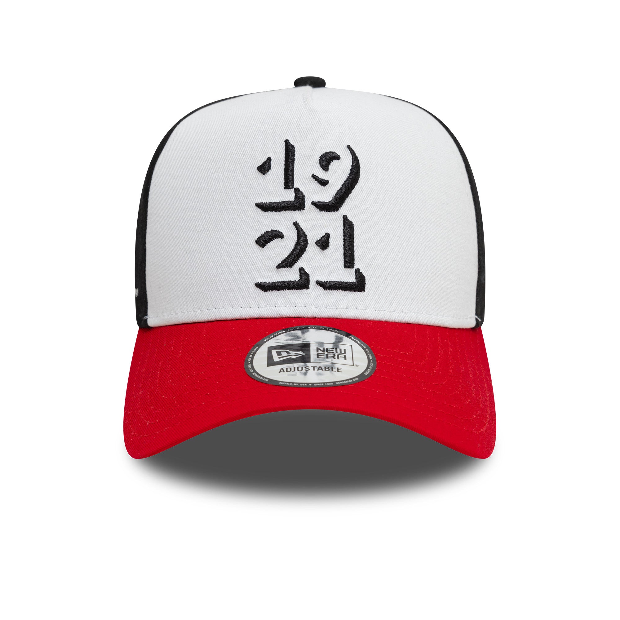 Moto Guzzi Est Year 9Forty Cap Adults - White/Front Door Red