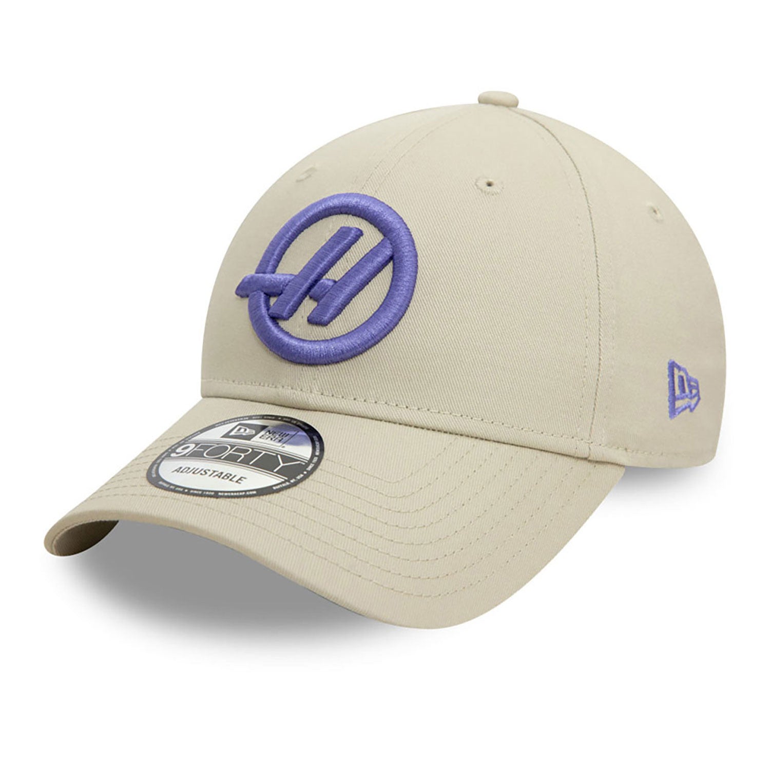 Haas F1 Seasonal 9Forty Cap Adults - Stone