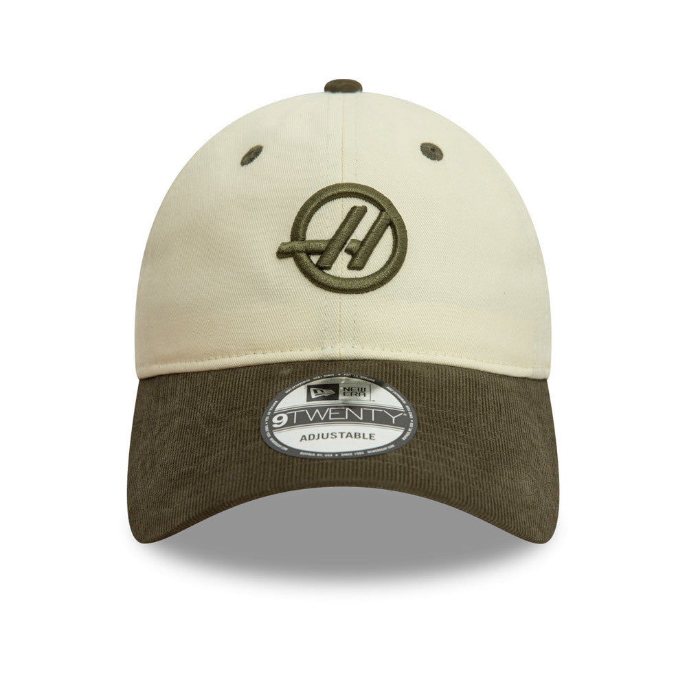 Haas F1 Seasonal 9Twenty Cap Adults - Off White/New Olive