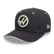 Haas F1 Seasonal 9Seventy Cap Stretch Snap Adults - Dark Grey/Off White
