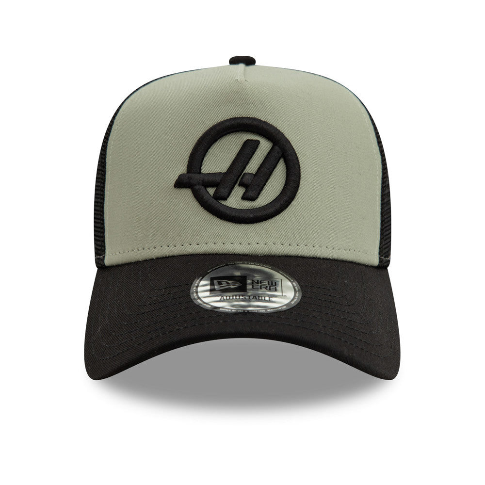 Haas F1 Seasonal Trucker Cap Adults - Black/Evergreen
