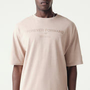 McLaren Racing F1 Speedmark Oversized Tee Adults - Taupe