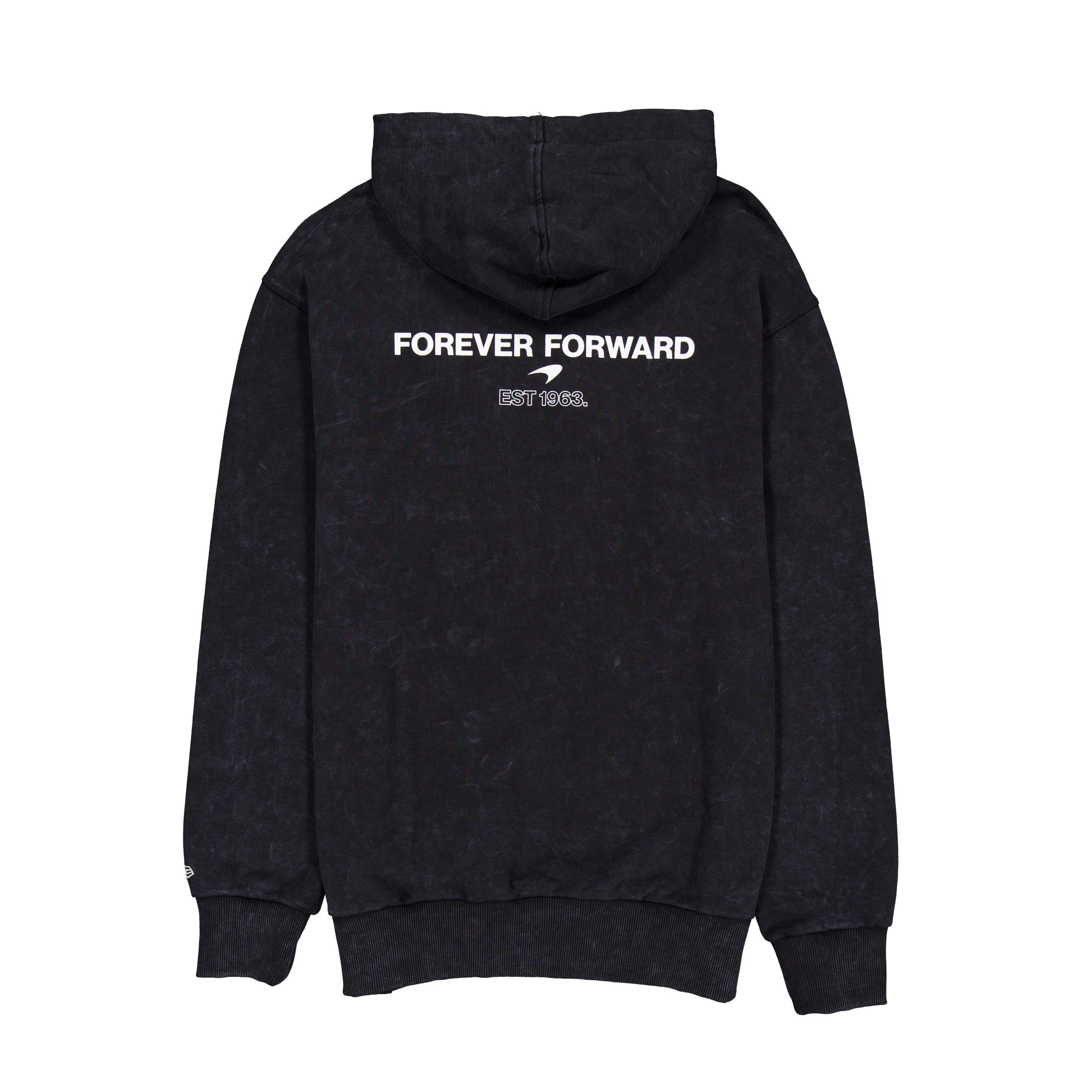 McLaren Racing F1 Wordmark Logo Oversized Hoodie Adults - Black