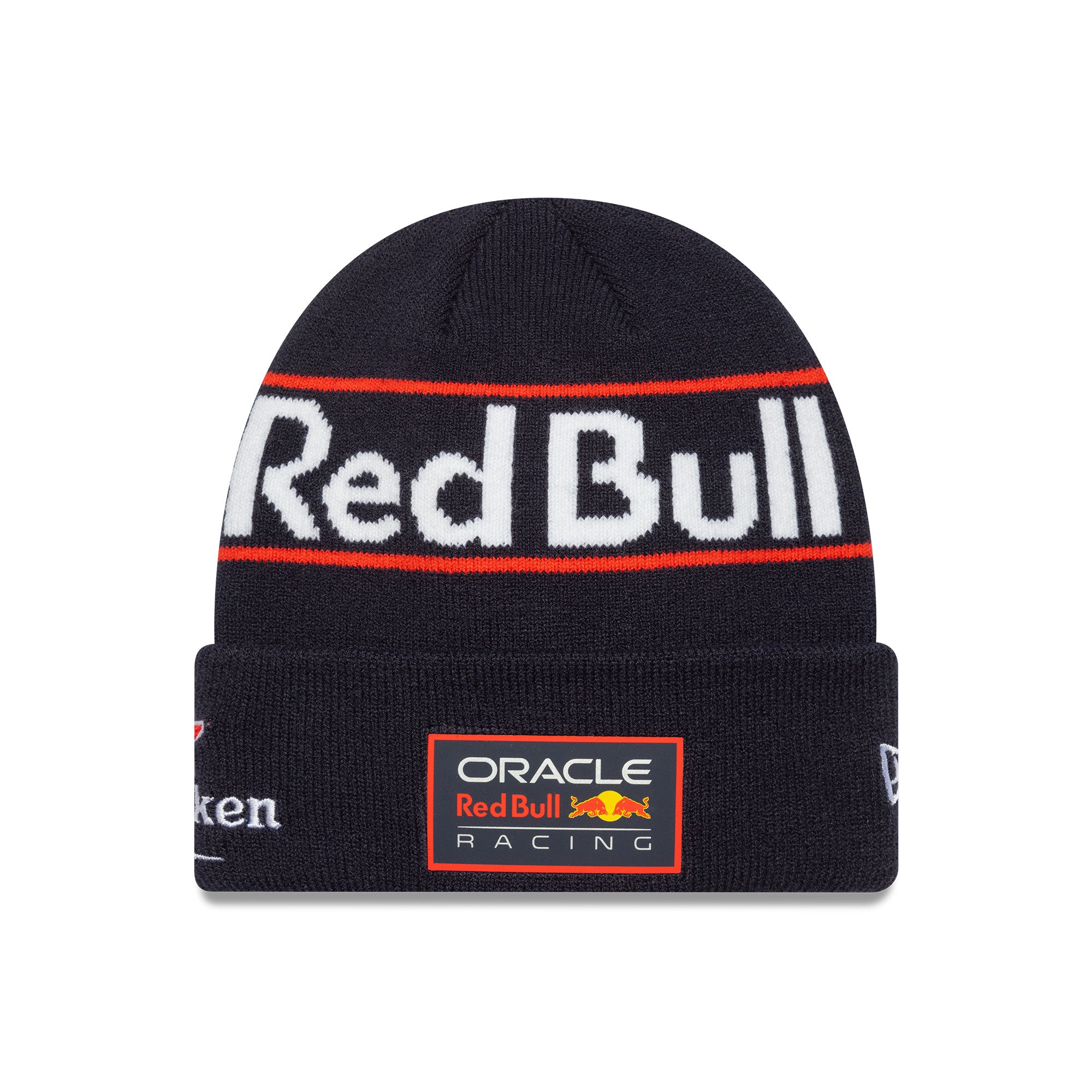 Red Bull Racing F1 Team 2025 Austin Max Verstappen Cuff Knit Infant - Night Sky/White