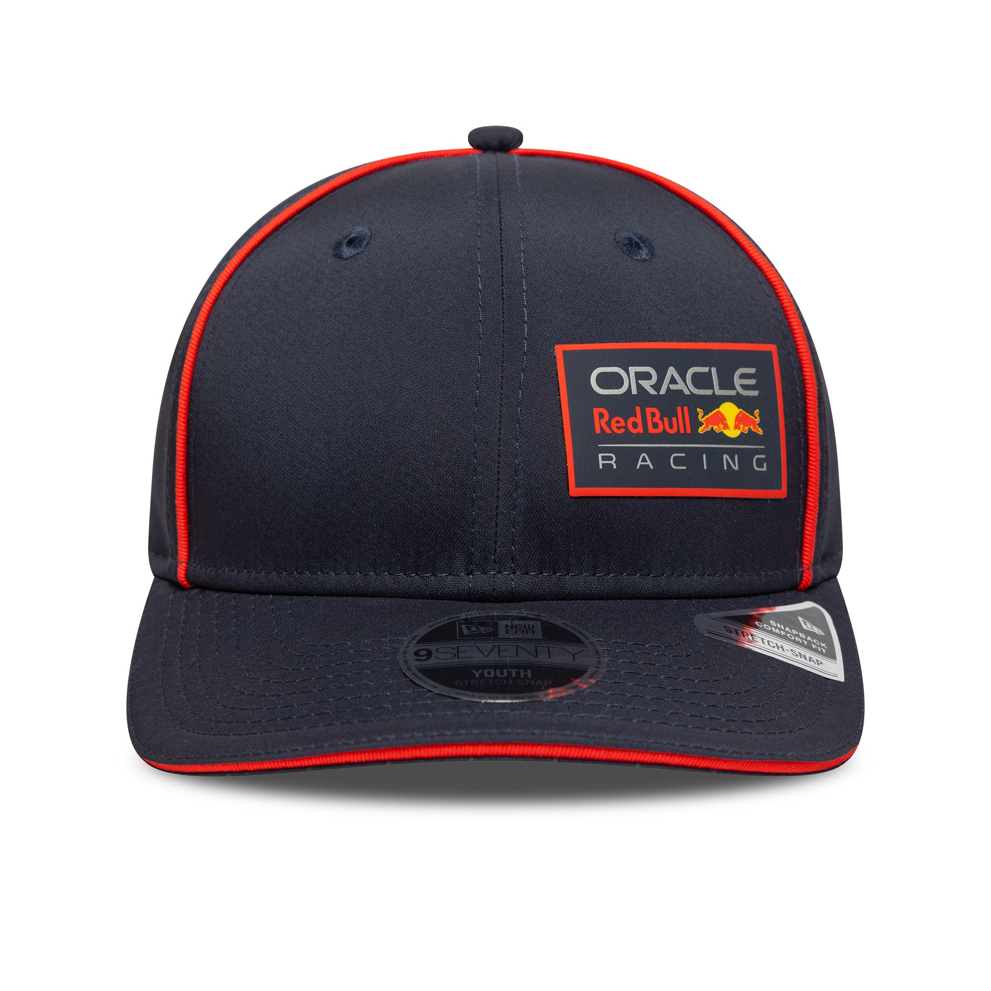 Red Bull Racing F1 Team 2025 9Seventy Cap Stretch Snap Kids - Night Sky/Scarlet