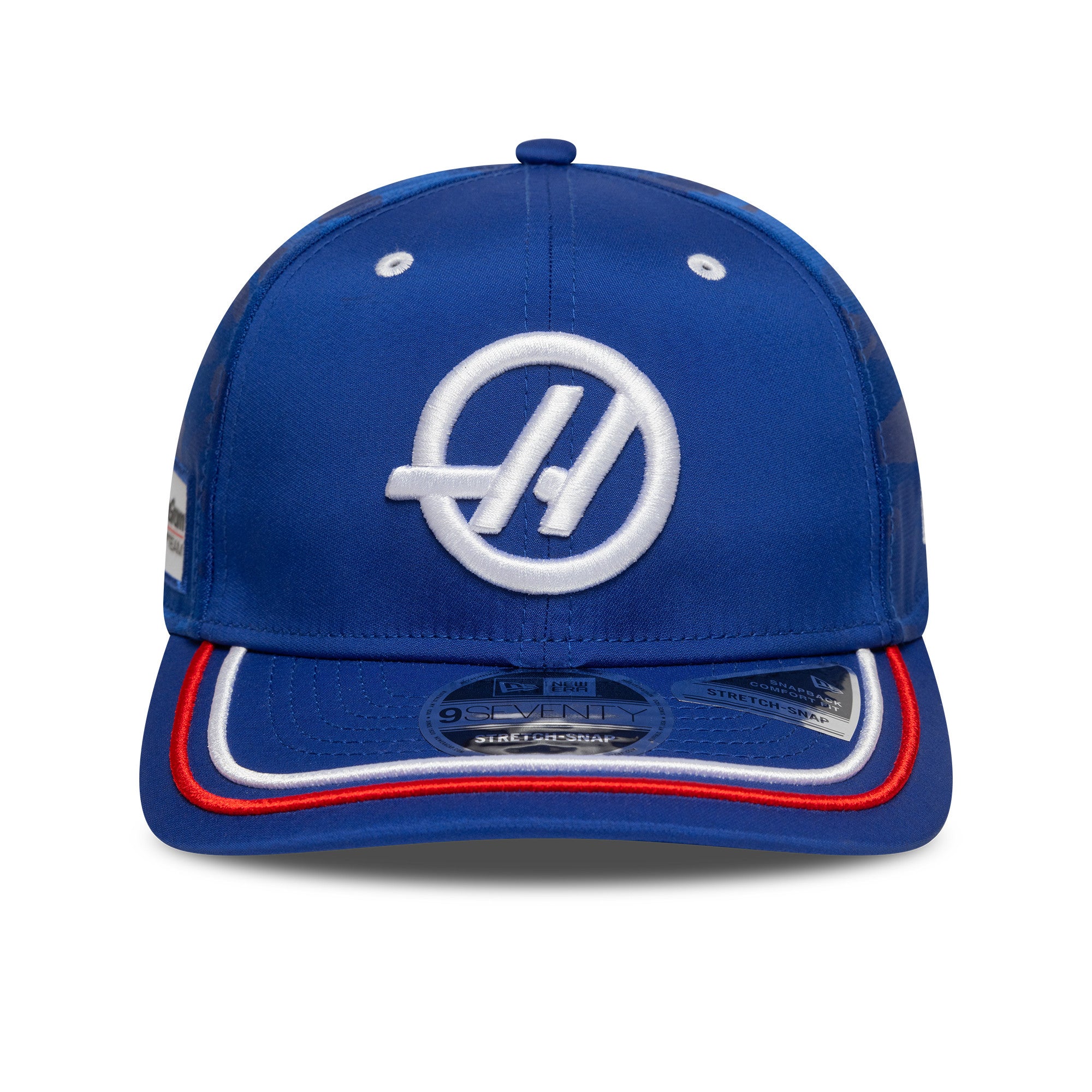 Haas F1 Team 2025 Silverstone 9Seventy Cap Stretch Snap Adults - Medium Blue