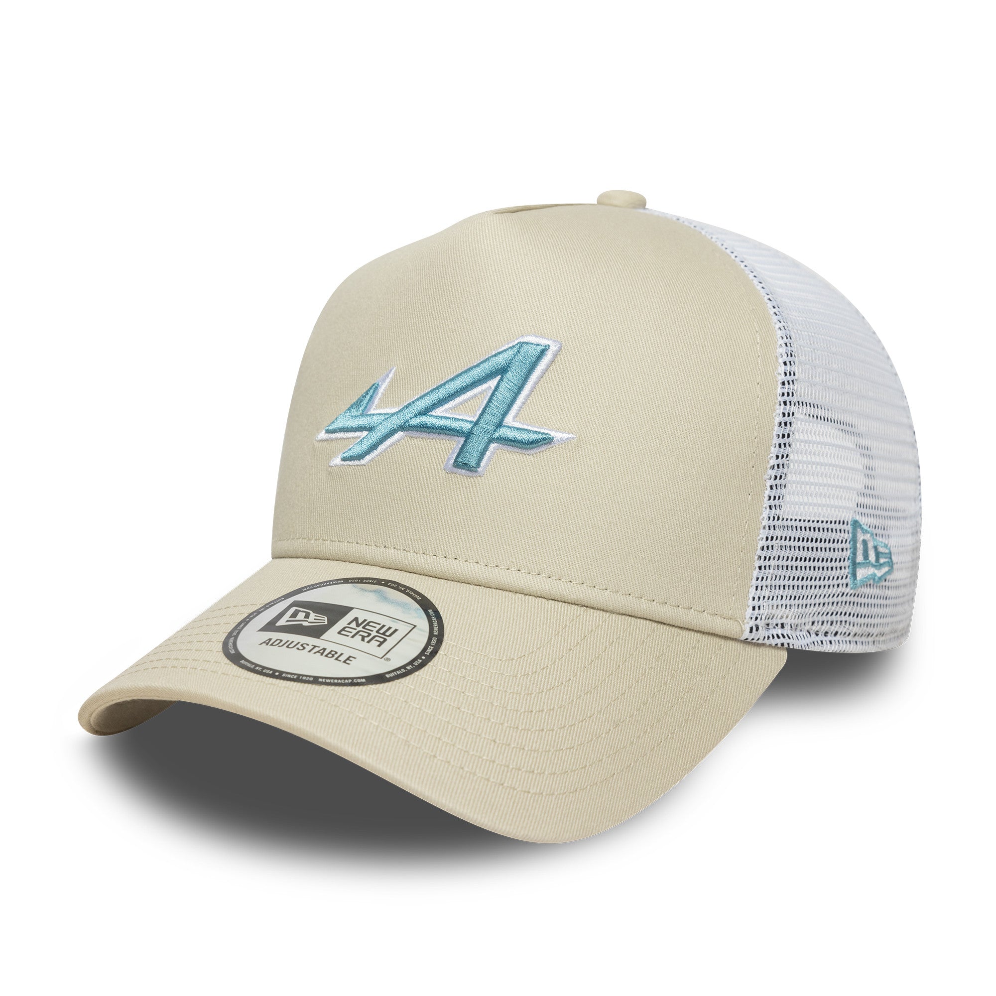 Alpine F1 Seasonal Pop Trucker Cap Adults - Stone