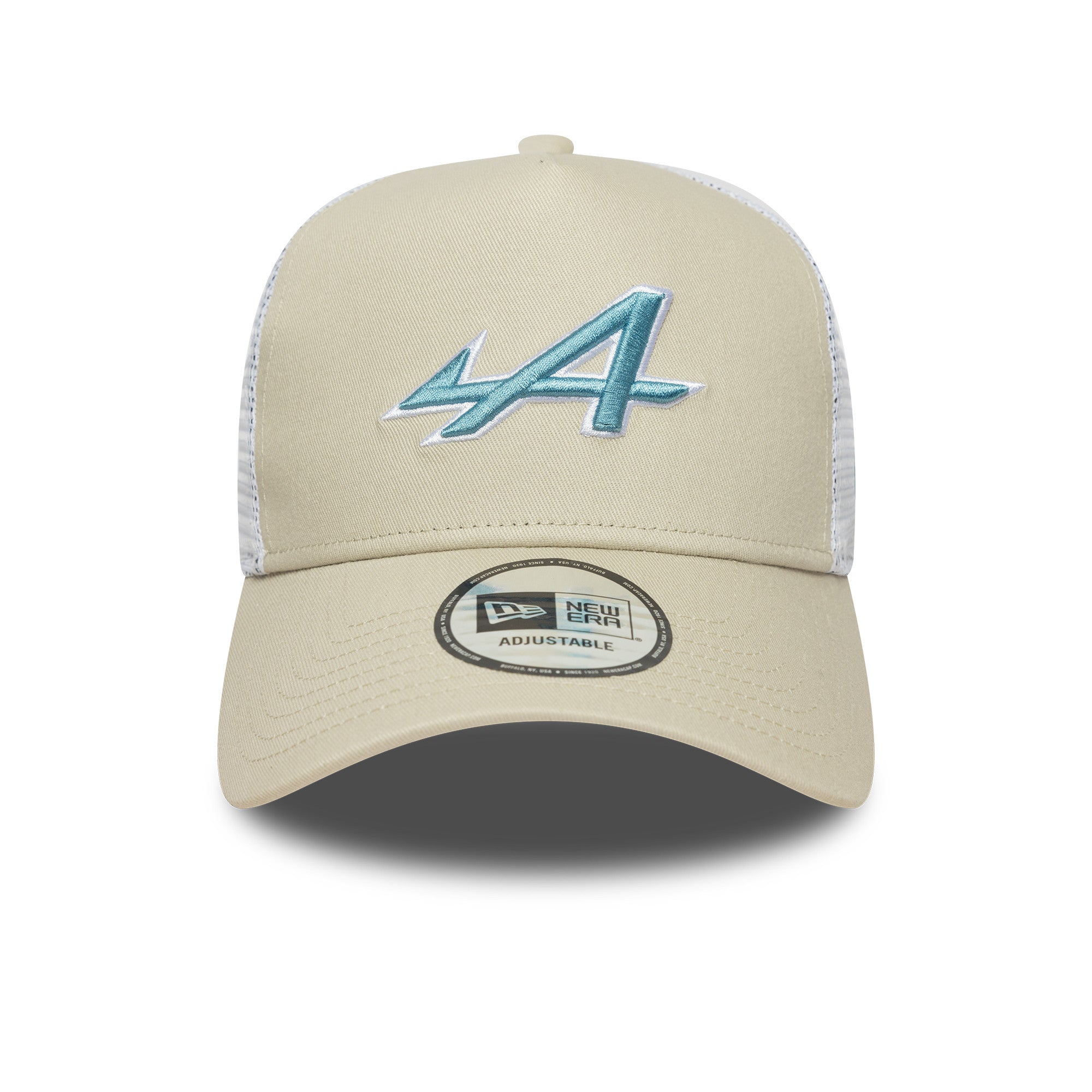 Alpine F1 Seasonal Pop Trucker Cap Adults - Stone