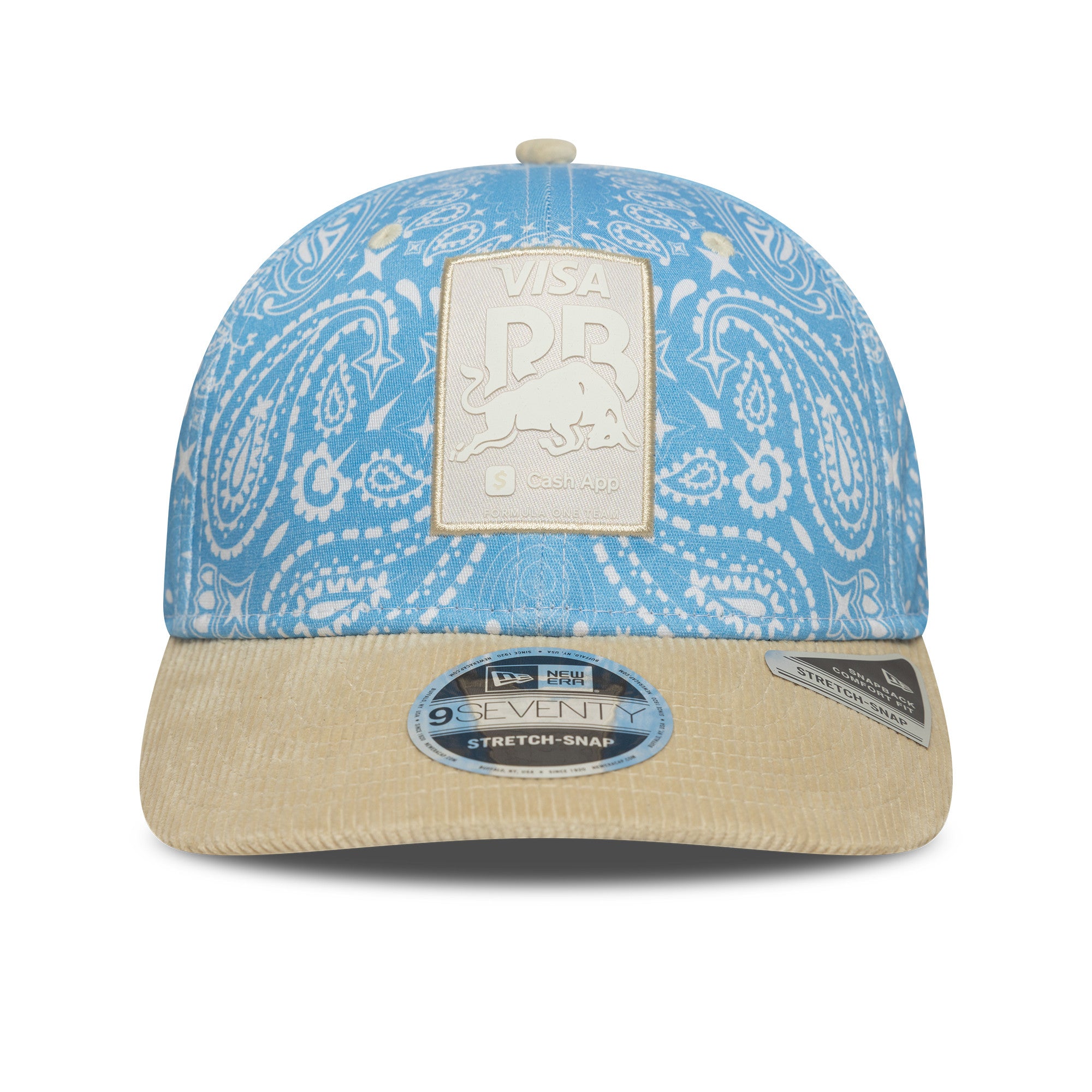 Visa Cash App RB F1 9Seventy Cap Stretch Snap Adults - Soft Blue