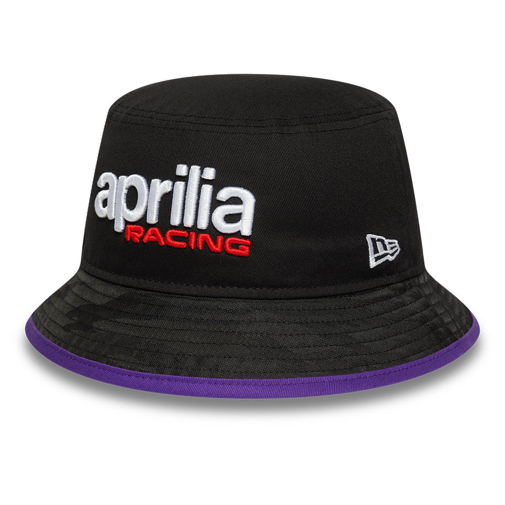 Aprilia Seasonal Tapered Bucket Hat Adults - Black