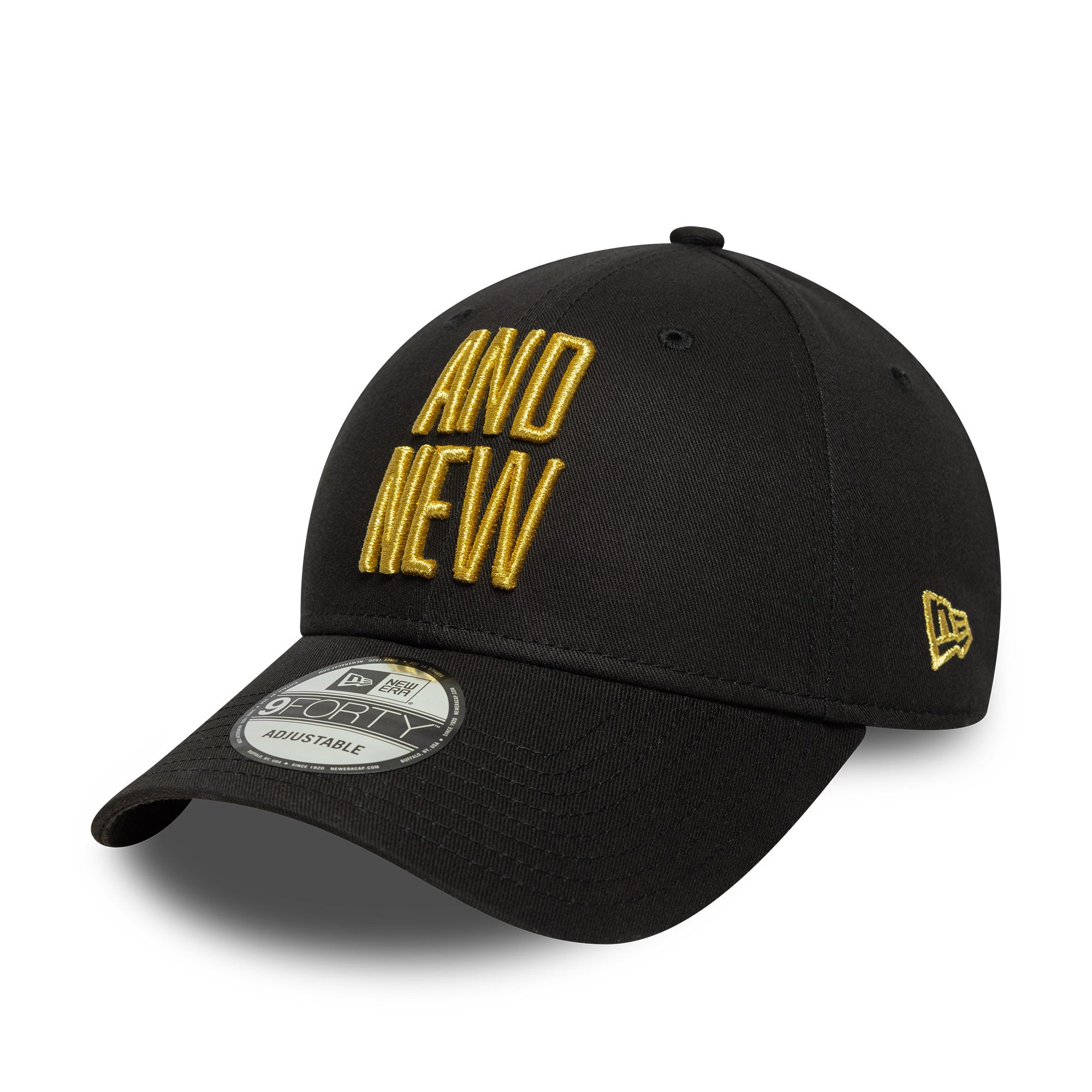 UFC Metallic New Champ 9Forty Cap Adults - Black/Amber Gold