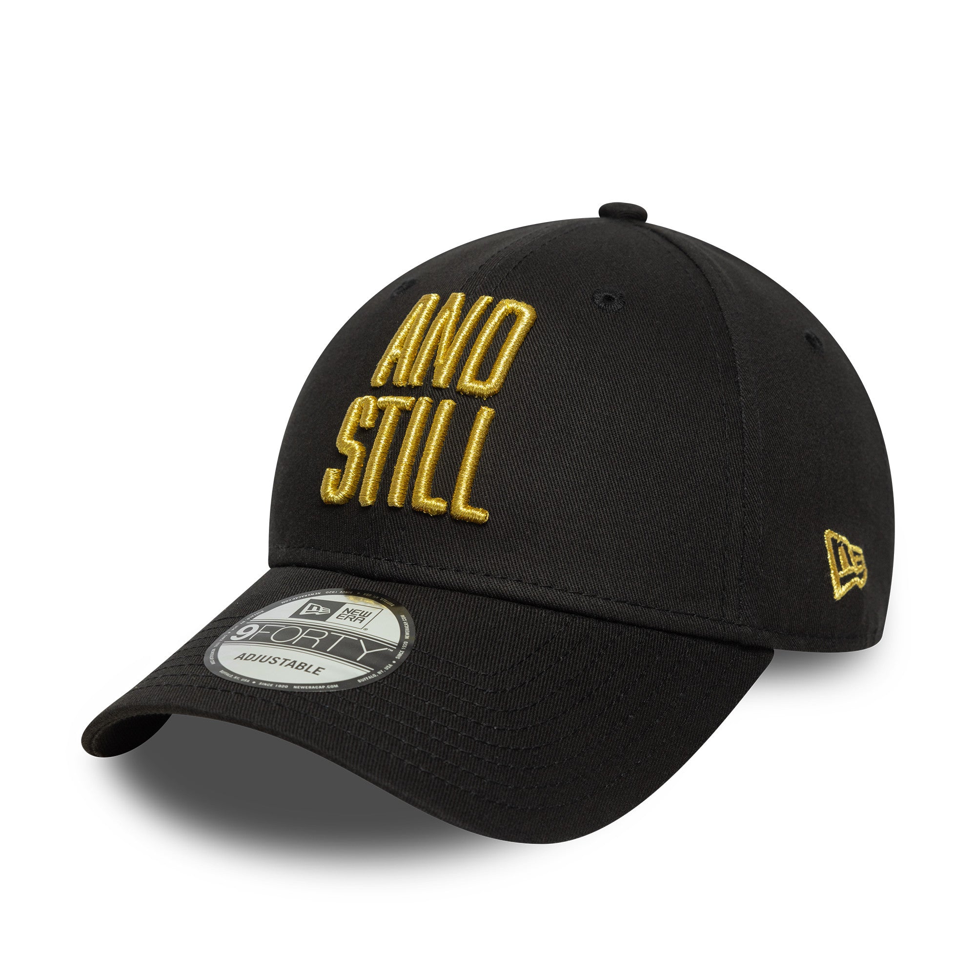 UFC Metalc Still Champ 9Forty Cap Adults - Black/Amber Gold