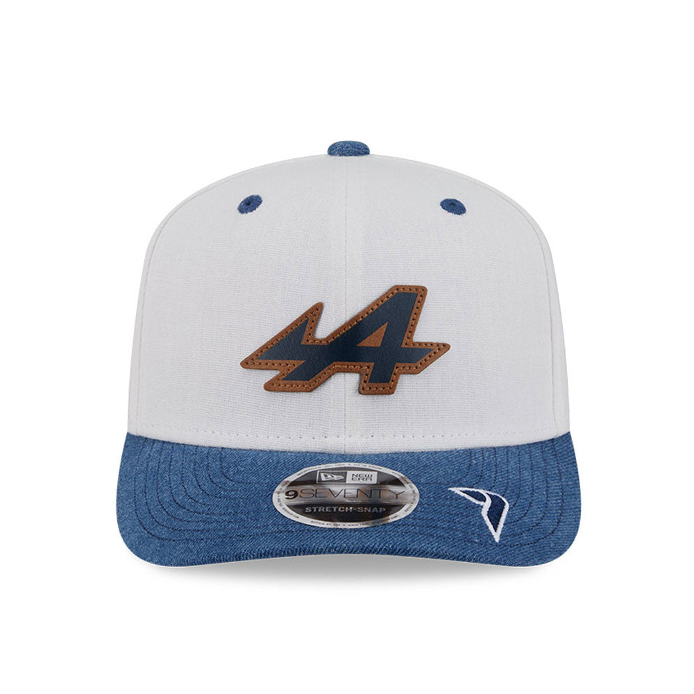 Alpine F1 Team 2025 Austin Jack Doohan 9Seventy Cap Stretch Snap Adults - Ivory