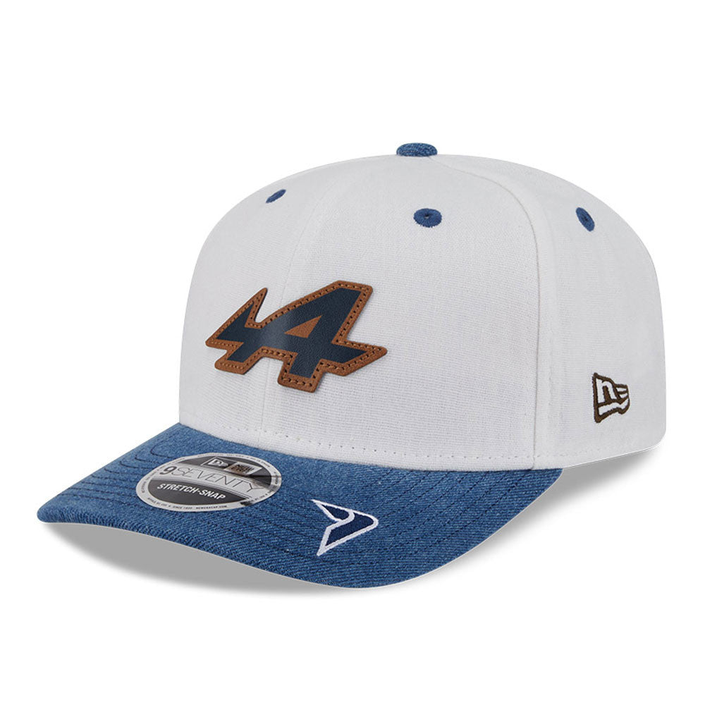 Alpine F1 Team 2025 Austin Jack Doohan 9Seventy Cap Stretch Snap Adults - Ivory