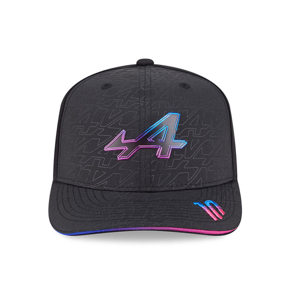 Alpine F1 Team 2025 Vegas Pierre Gasly 9Seventy Cap Stretch Snap Adults - Black