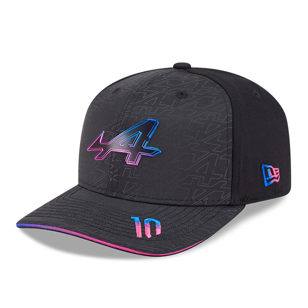 Alpine F1 Team 2025 Vegas Pierre Gasly 9Seventy Cap Stretch Snap Adults - Black