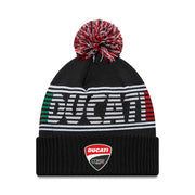 Ducati Cuff Bobble Knit Adults - Black