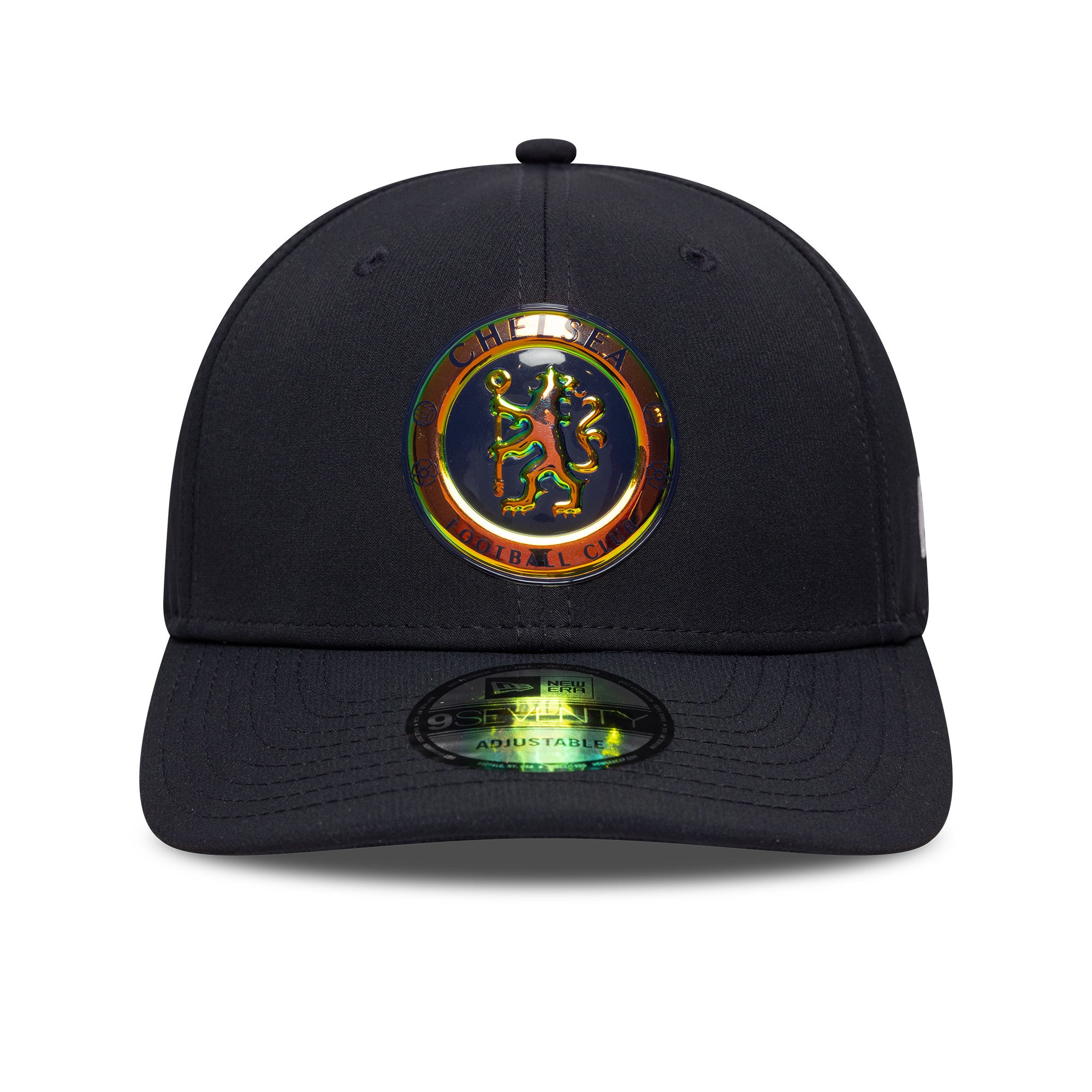 Chelsea FC Iridescent 9Seventy Cap Stretch Snap Adults - Navy