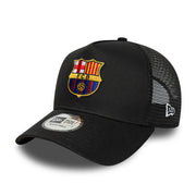 FC Barcelona Patch Trucker Cap Adults - Black