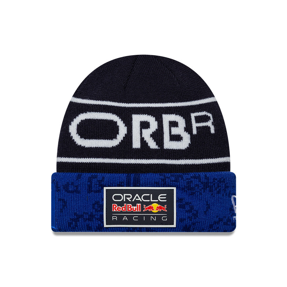 Red Bull Racing F1 Team 2026 Max Verstappen Cuff Beanie Kids - Night Sky