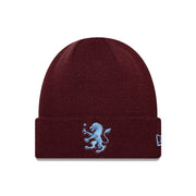 Aston Villa Core Cuff Beanie Adults - Royal Maroon