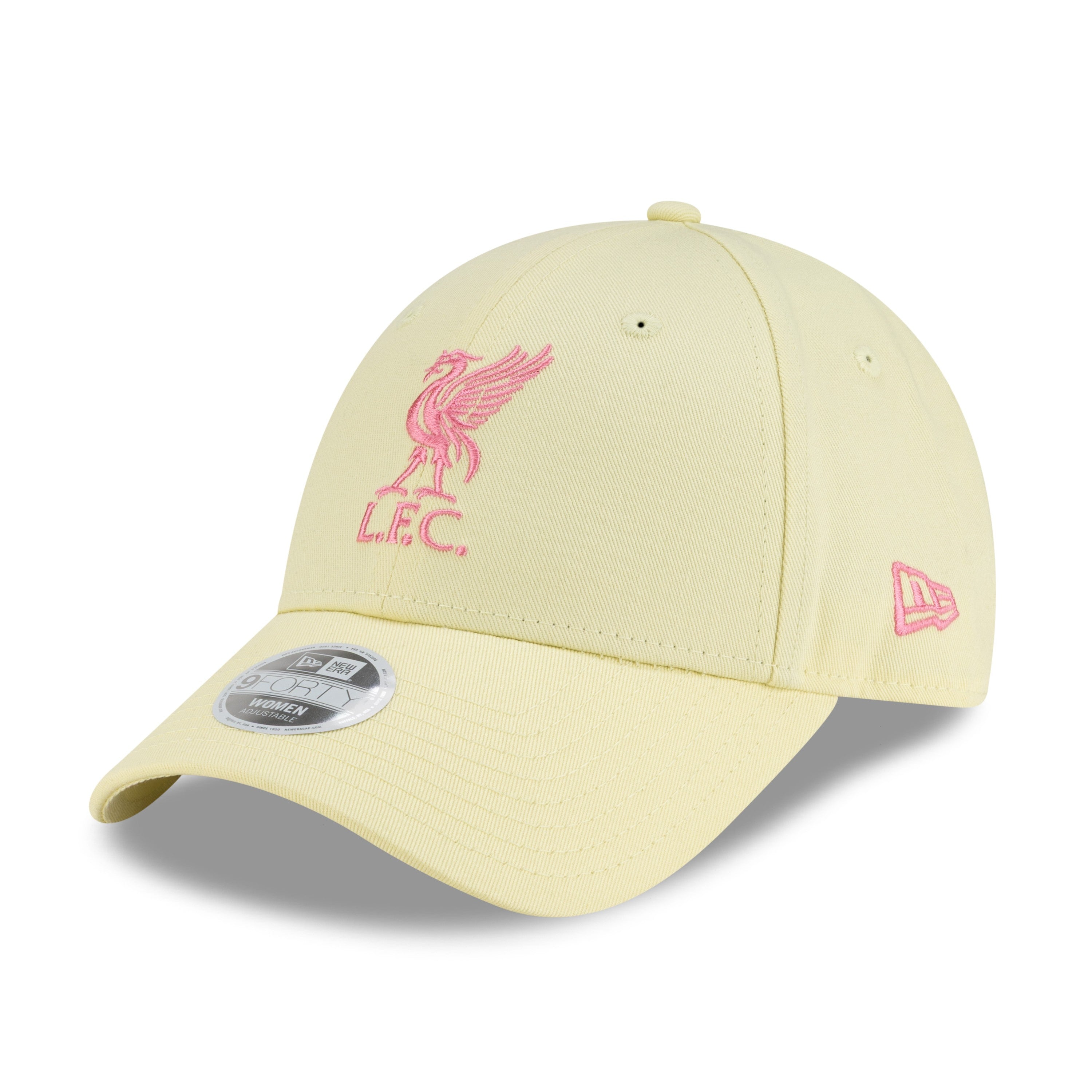 Liverpool FC Seasonal 9Forty Cap Adults - Pastel Yellow