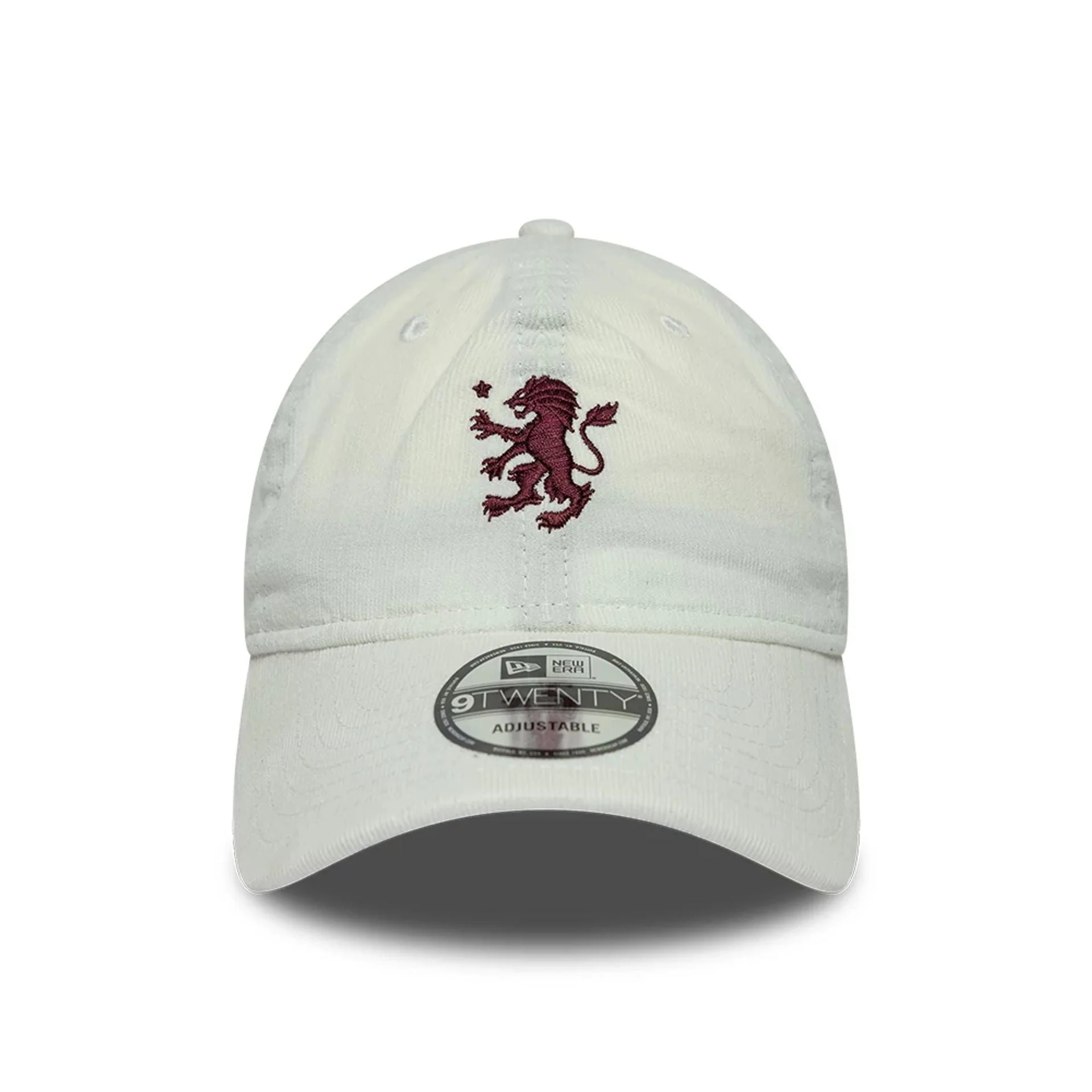 Aston Villa Cord 9Twenty Cap Adults - Ivory
